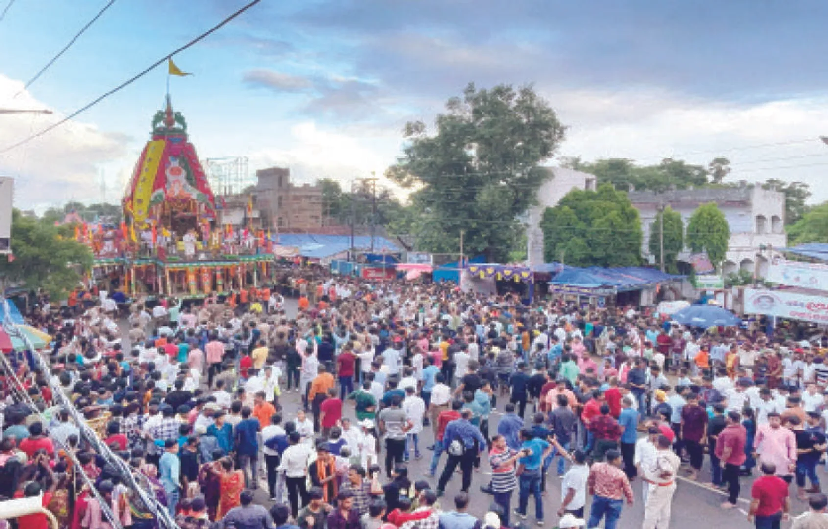 ତୃତୀୟ ଶ୍ରୀକ୍ଷେତ୍ରରେ ବାହୁଡ଼ାଯାତ୍ରା: ଅଧାବାଟରେ ଅଟକିଲେ ଶ୍ରୀଜିଉ
