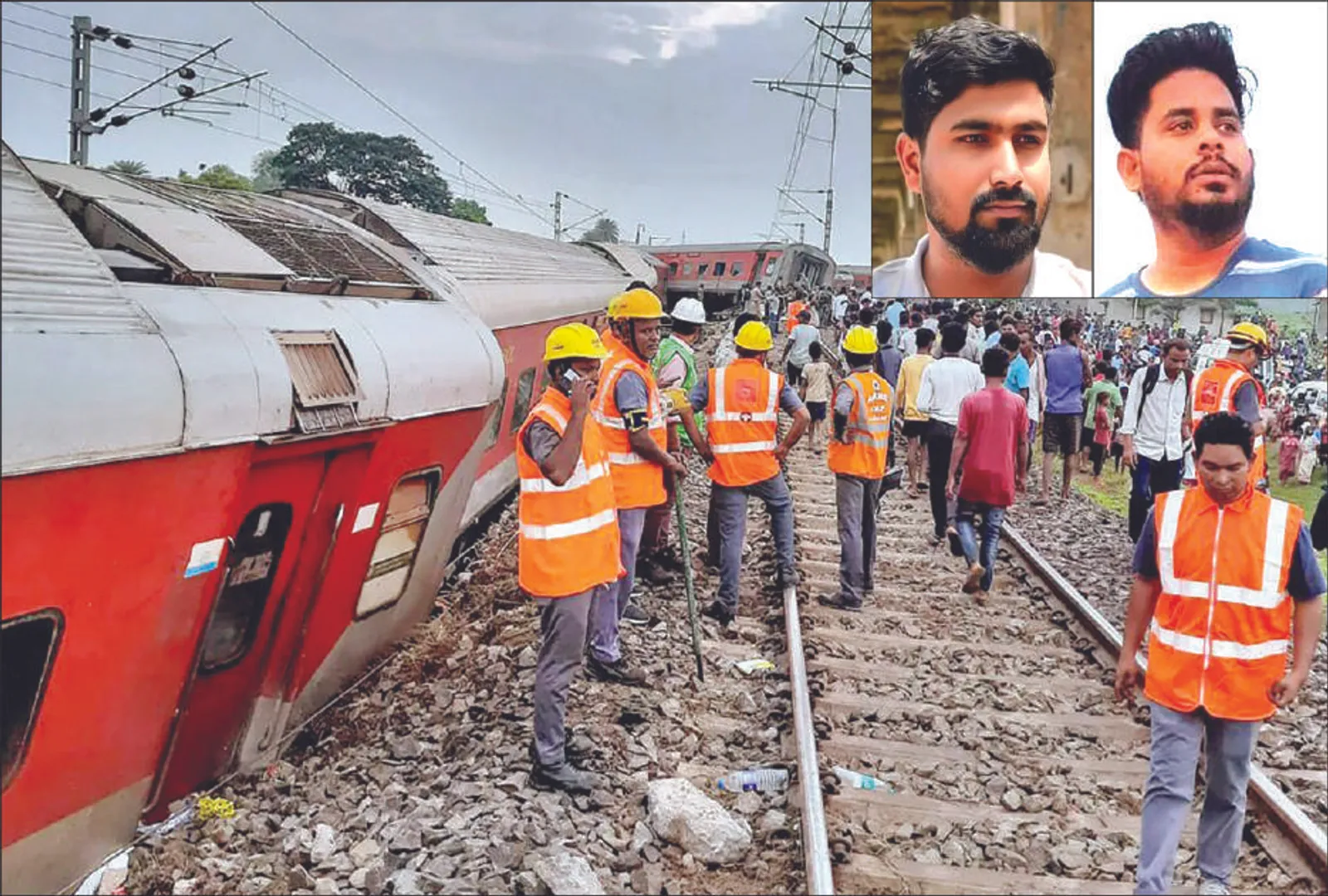 ହାୱଡ଼ା-ମୁମ୍ବାଇ ମେଲ୍‌ ଲାଇନ୍‌ଚ୍ୟୁତ: ମୃତ ୨ ଯାତ୍ରୀ ରାଉରକେଲାର, ୨୫ ମିନିଟ୍‌ ପୂର୍ବରୁ ଟାଟାରୁ ଚଢ଼ିଥିଲେ