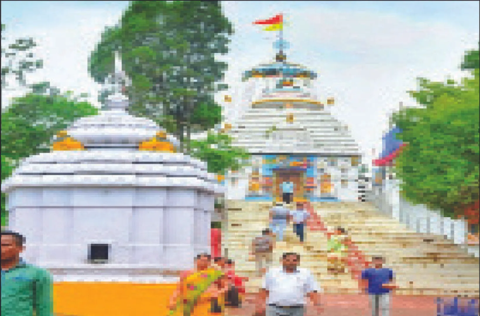 ଡମ୍‌ସିଂ ପାହାଡ଼ ଉପରେ ଶ୍ରୀଜଗନ୍ନାଥ