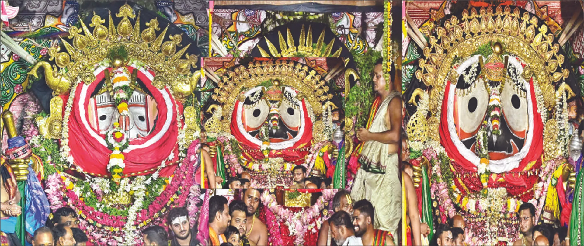ସୁନାବେଶରେ ବ୍ରହ୍ମାଣ୍ଡଗୋସାଇଁ: ଭକ୍ତି ଭାବରେ ବୁଡ଼ିଲା ବଡ଼ଦାଣ୍ଡ, ଦର୍ଶନ କଲେ ୧୨  ଲକ୍ଷ ଶ୍ରଦ୍ଧାଳୁ