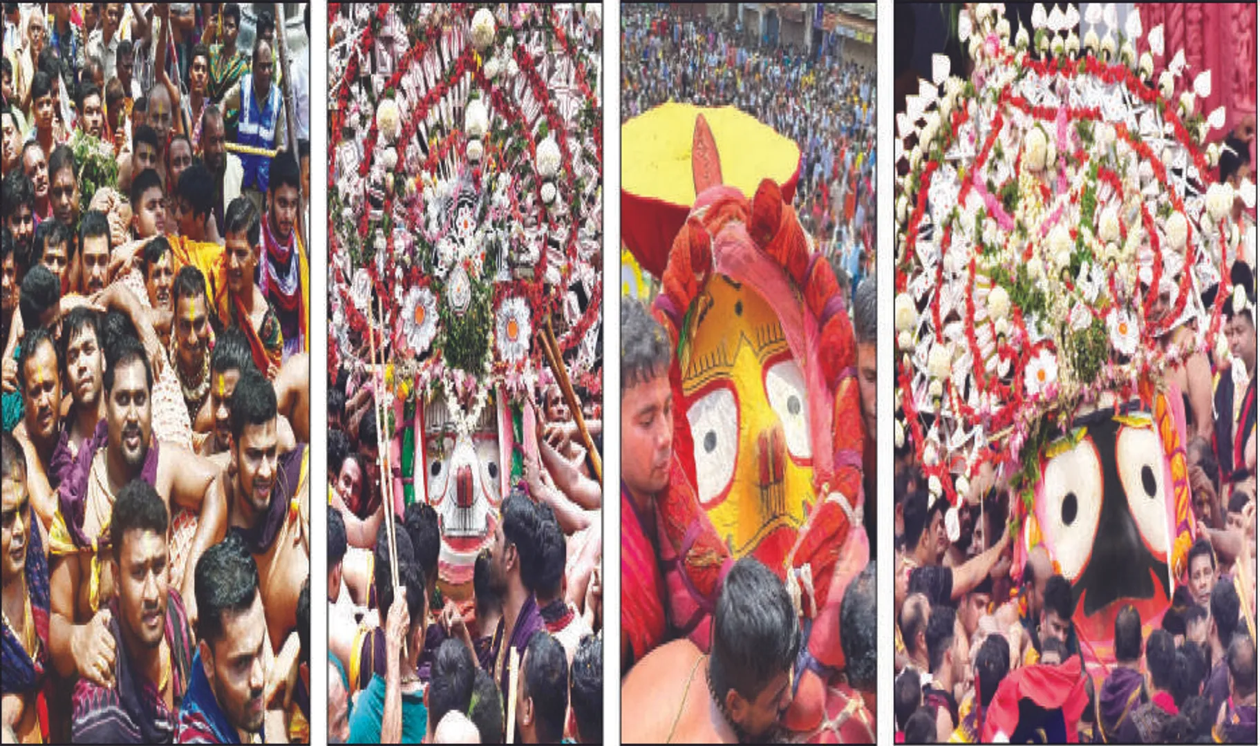 ସଅଳ ପହଣ୍ଡି, ବିଳମ୍ବରେ ରଥଟଣା: ବାରମ୍ବାର କଡ଼ ମାଡ଼ିଲା ତାଳଧ୍ବଜ ରଥ