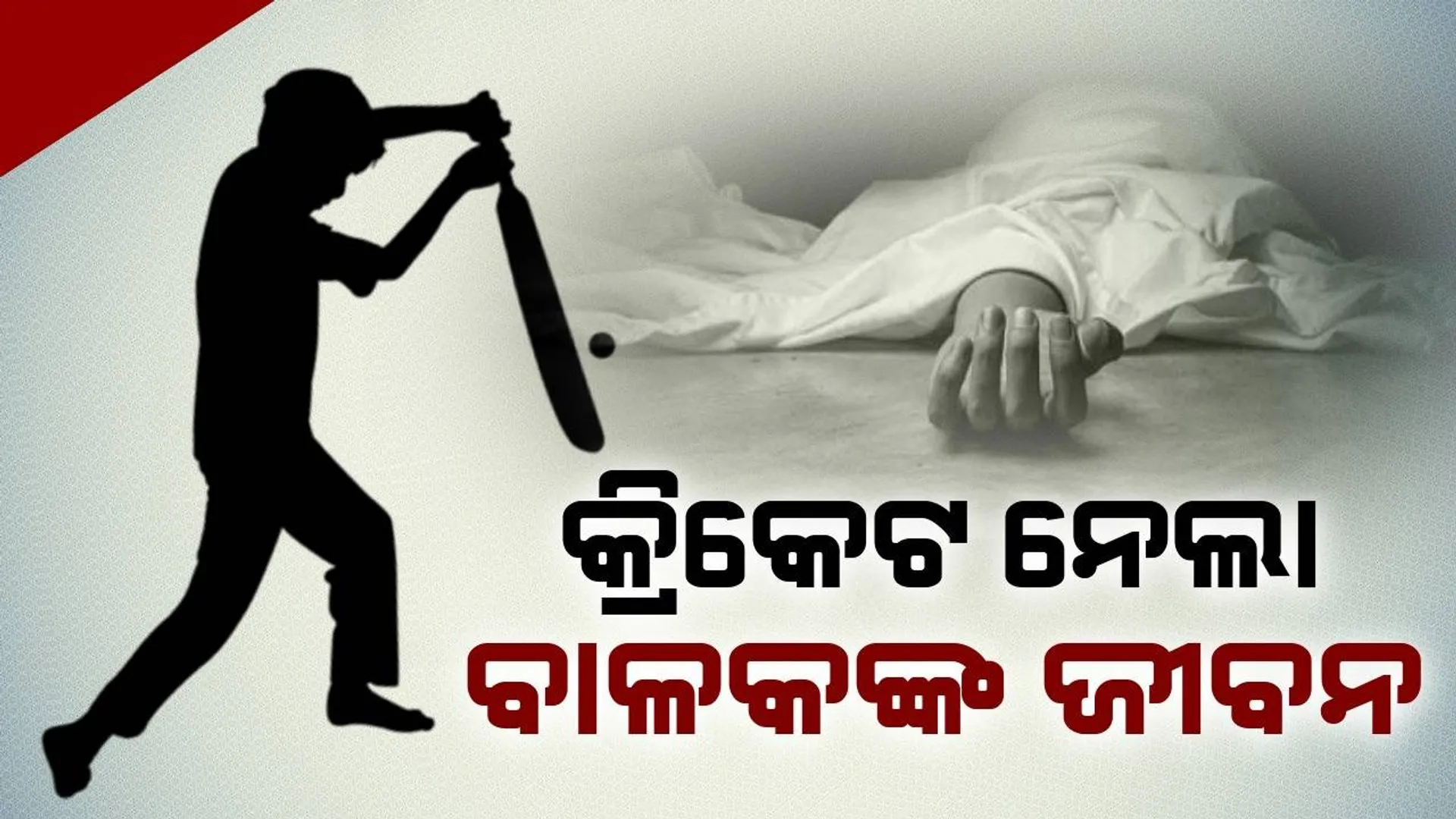 ମାମୁଁଘରକୁ ଯାଇ କ୍ରିକେଟ ଖେଳୁଥିବା ବେଳେ ଉଡ଼ିଗଲା ବାଳକଙ୍କ ପ୍ରାଣବାୟୁ