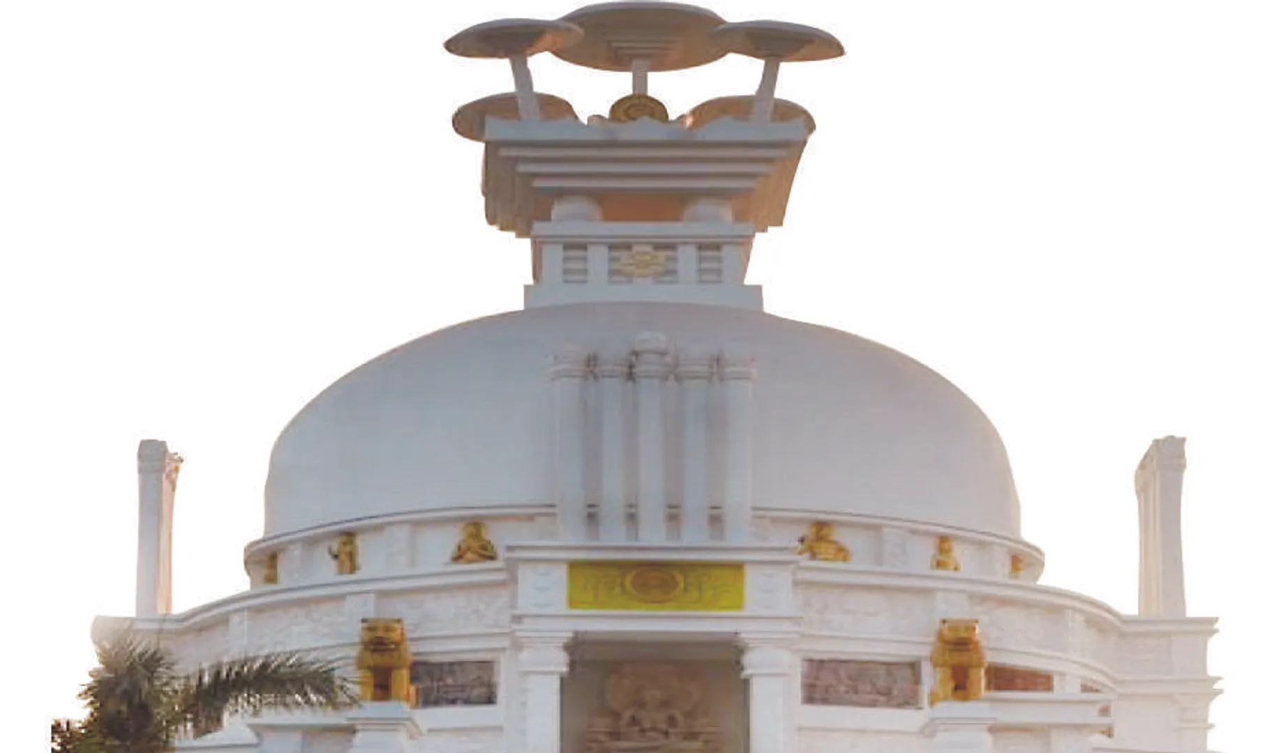 ଧଉଳି ଶାନ୍ତିସ୍ତୂପରେ ବଜ୍ରପାତ: ପୋଡ଼ିଗଲା ବିପଦସୂଚକ ରେଡ୍‌ ଲାଇଟ୍‌