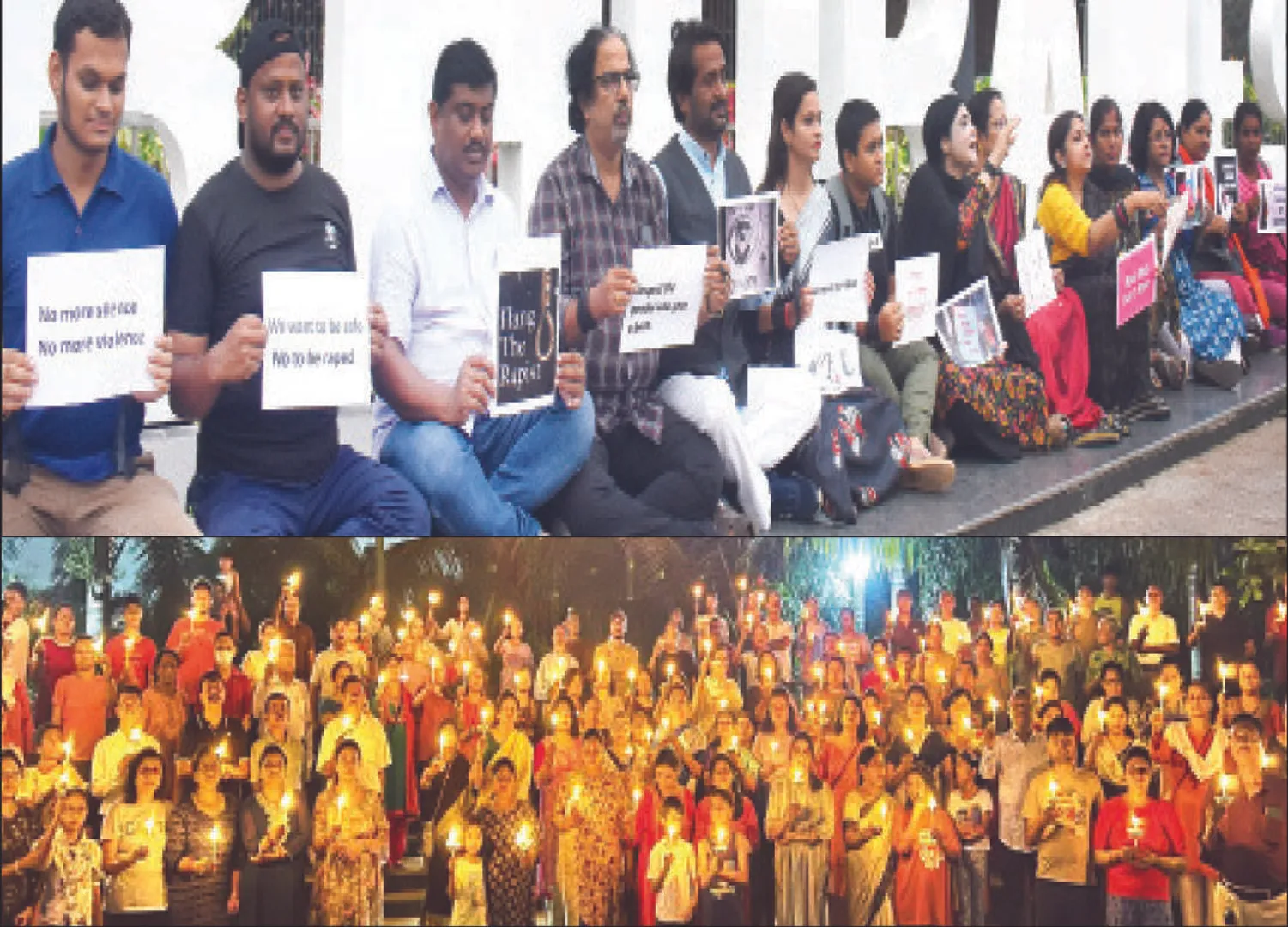 ଦୁଷ୍କର୍ମ ଶିକାର ମୃତ ଡାକ୍ତରଙ୍କୁ ନ୍ୟାୟ ଦାବି: ସମାଜସେବୀଙ୍କ ପକ୍ଷରୁ ବିକ୍ଷୋଭ