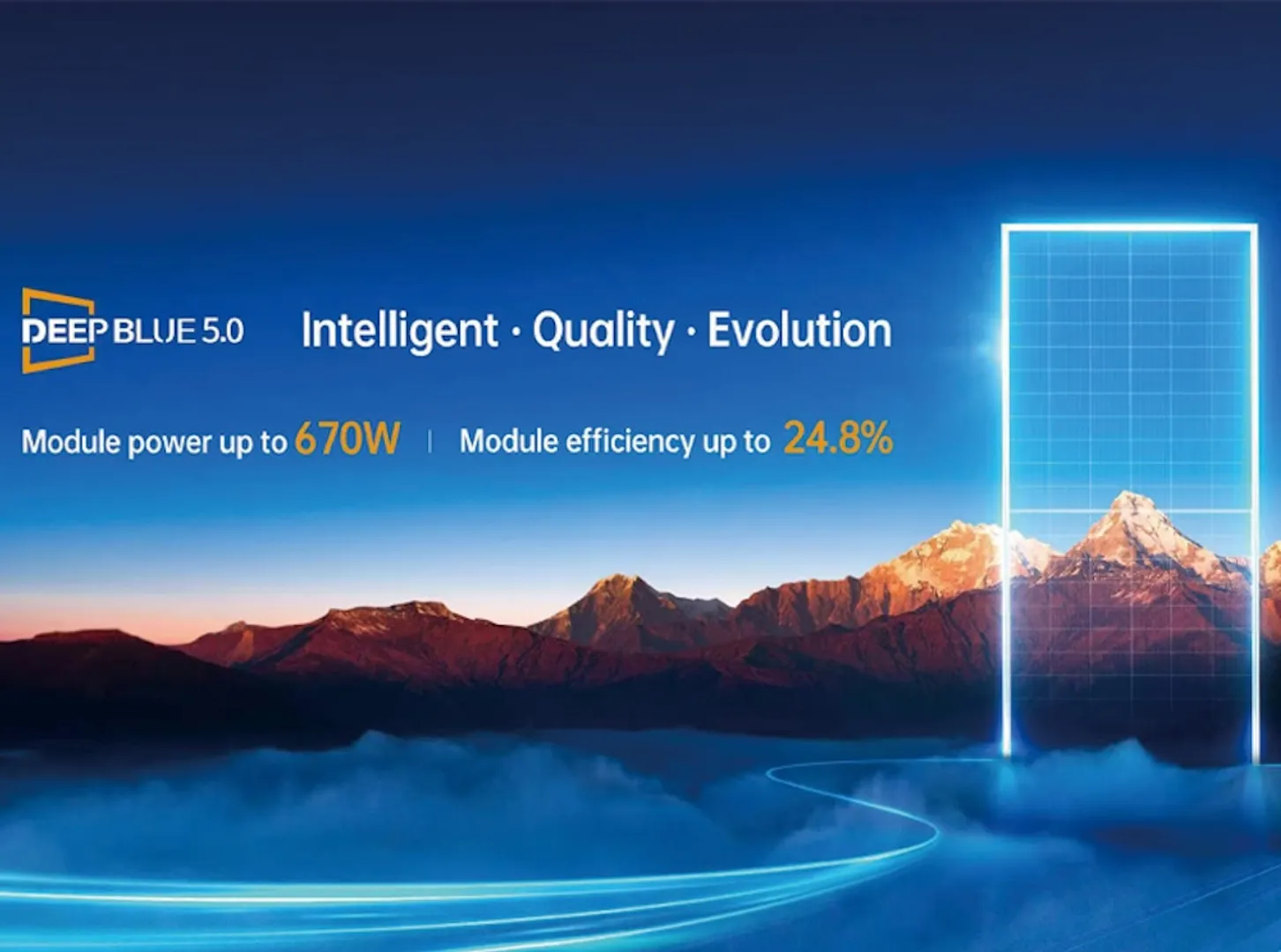 DeepBlue 5.0 integrates Bycium+ 5.0 cell technology, optimizing light absorption and achieving an ultra-high open-circuit voltage of 749 mV. 