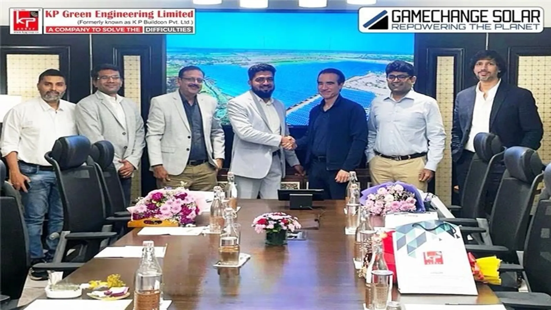 GameChange Solar's GeniusTracker system had been deployed in the KPI-led 405 MW Khavda solar project in Gujarat. 