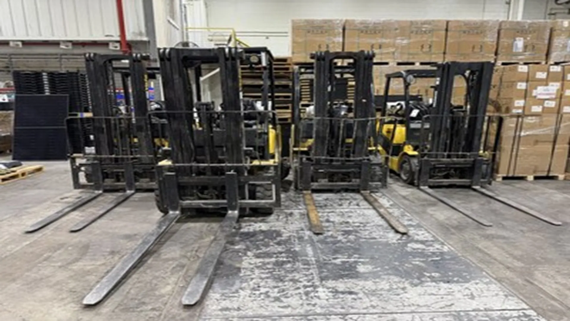 Shine Solar’s tools, panels, and equipment were consolidated for bidding through a June auction managed by Tiger Group. 