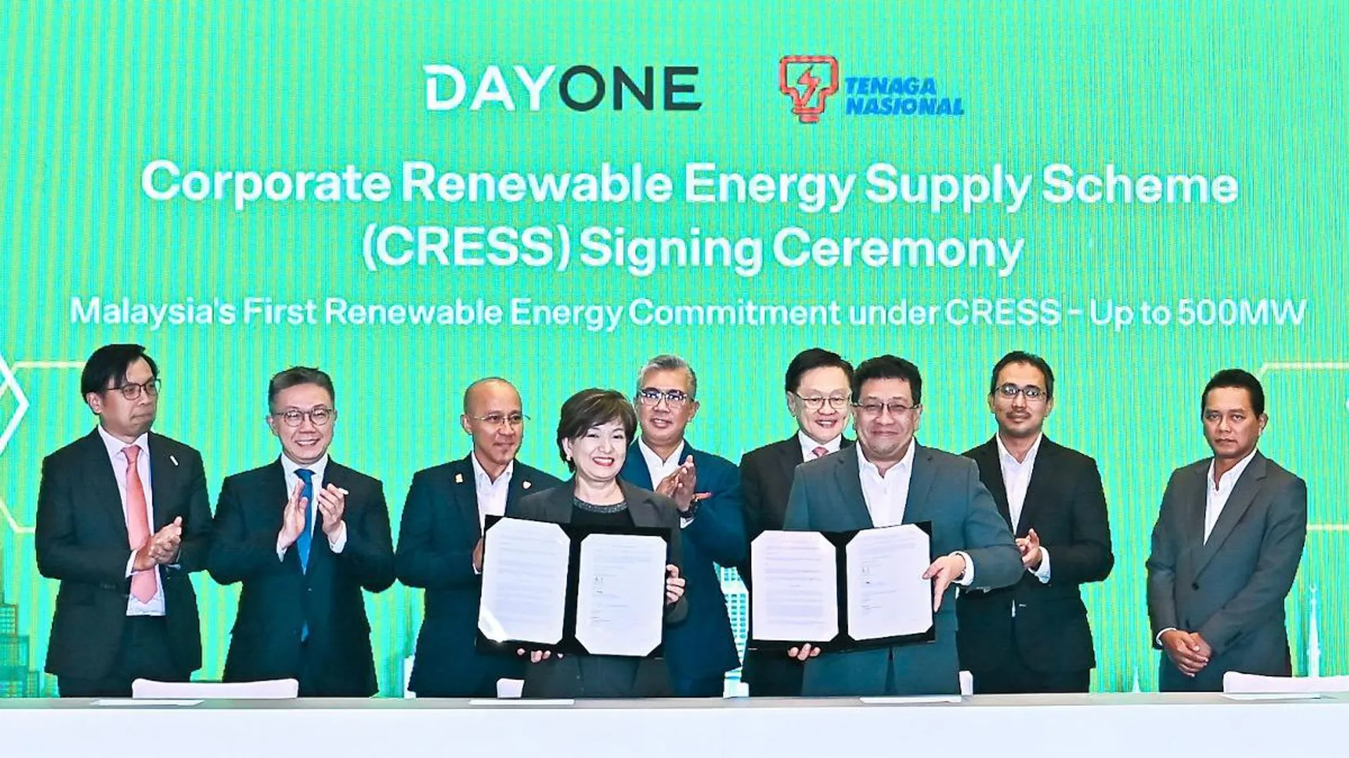 New solar generation capacity has been allocated by TNB Renewables to support DayOne’s long-term renewable supply agreement. 