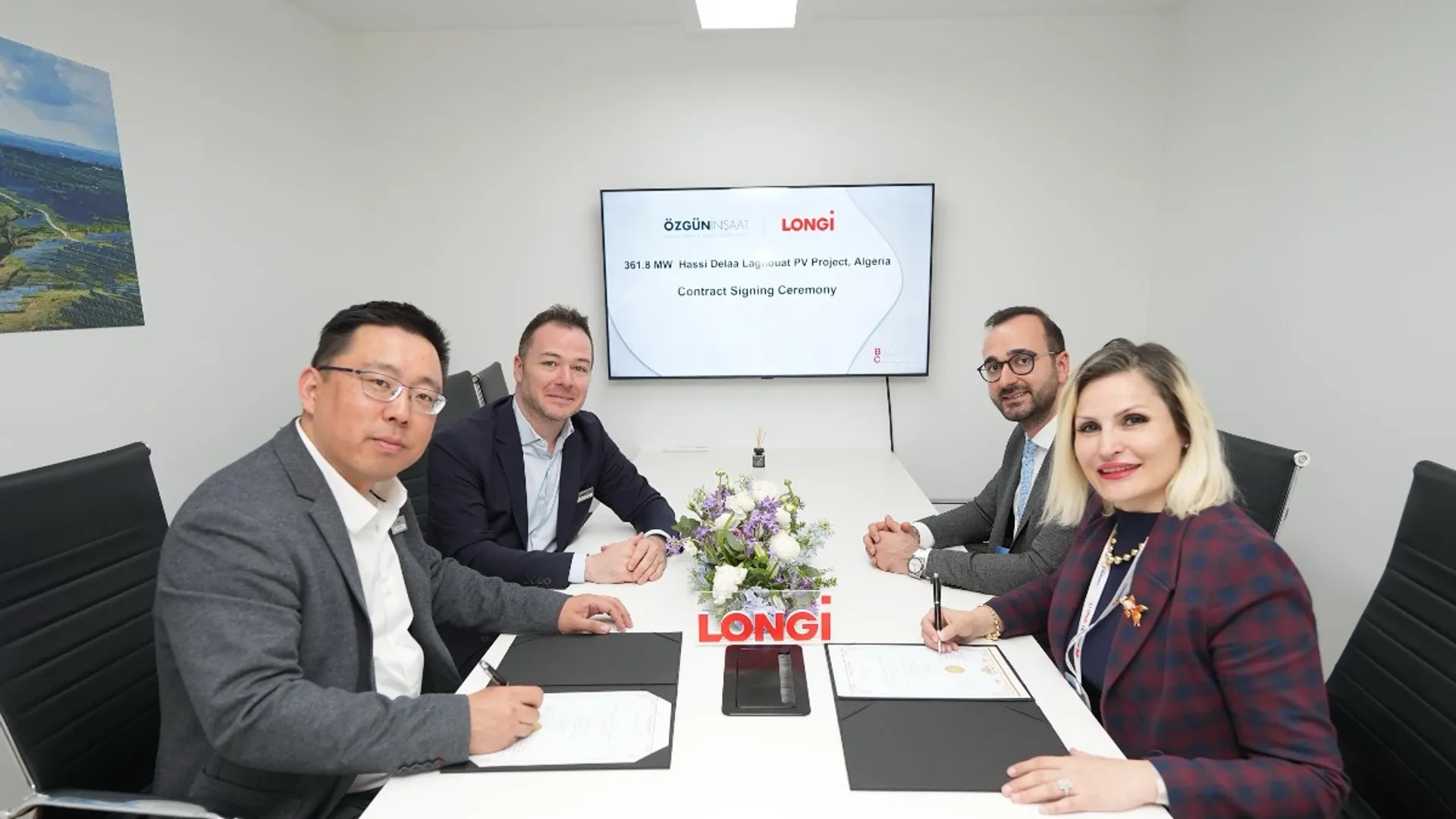 LONGi’s supply agreement supports Özgün İnşaat’s long-term energy development operations in Algeria.