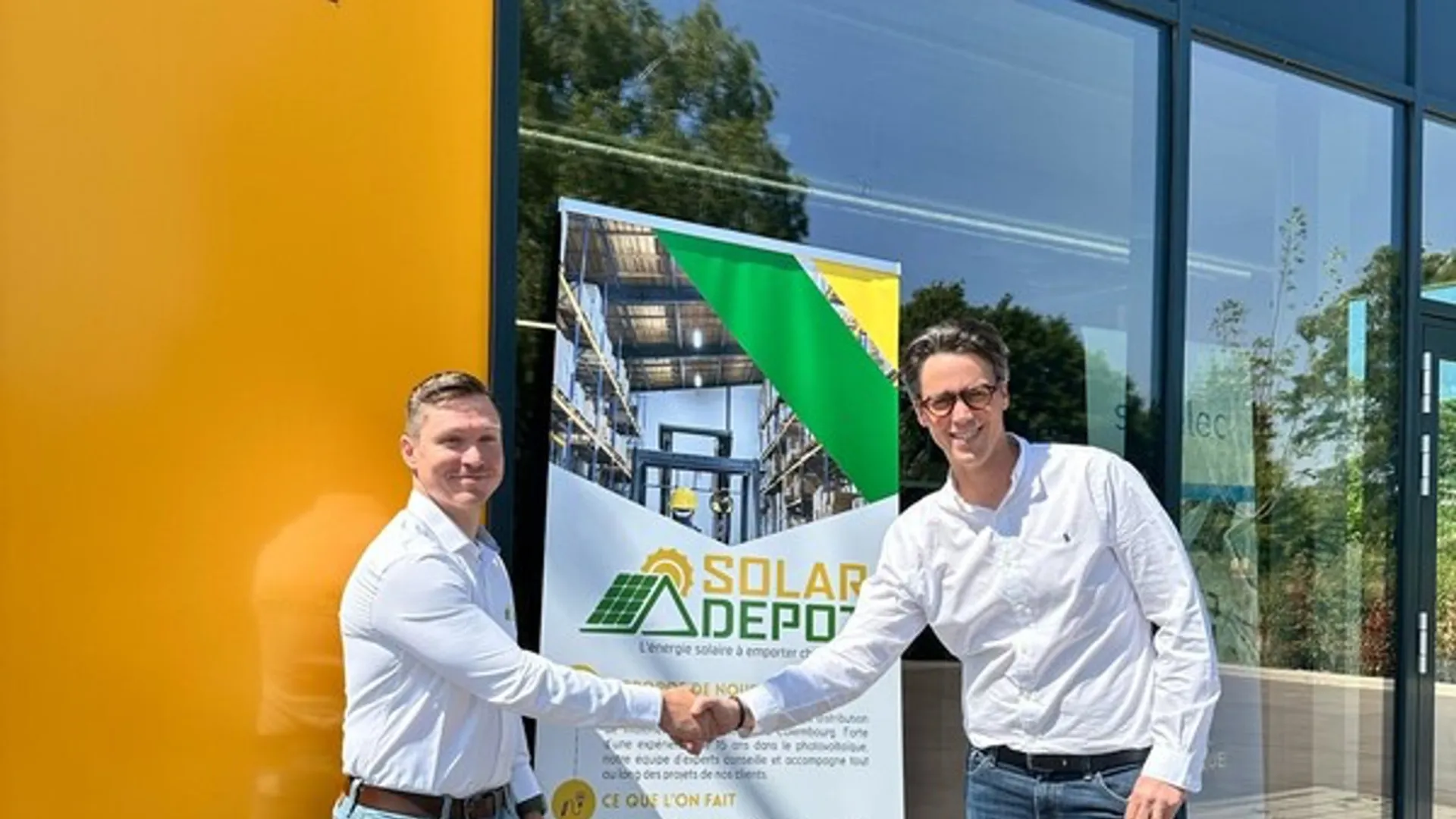 The product range includes options for residential, commercial, battery-integrated, and agrivoltaic solar projects in Western Europe.