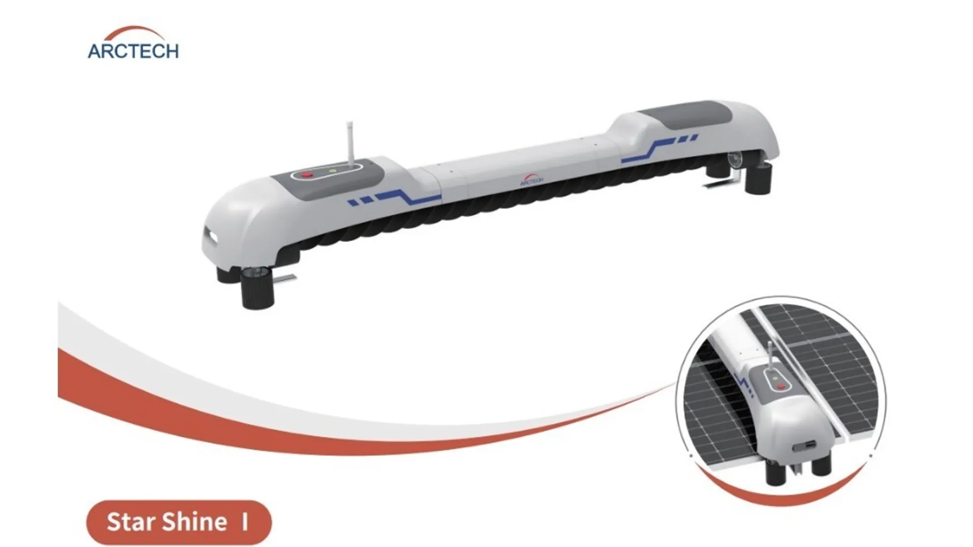 The AI-powered Starshine I cleaning robot has been designed for waterless operation in South Africa’s dry climate regions.