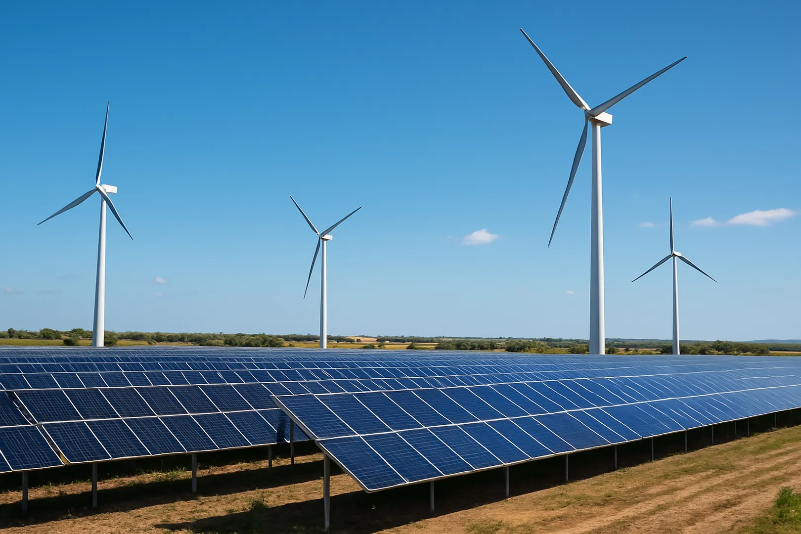 Wind and solar projects must start construction by July 4, 2026, to qualify for full 45Y or 48E tax credits.