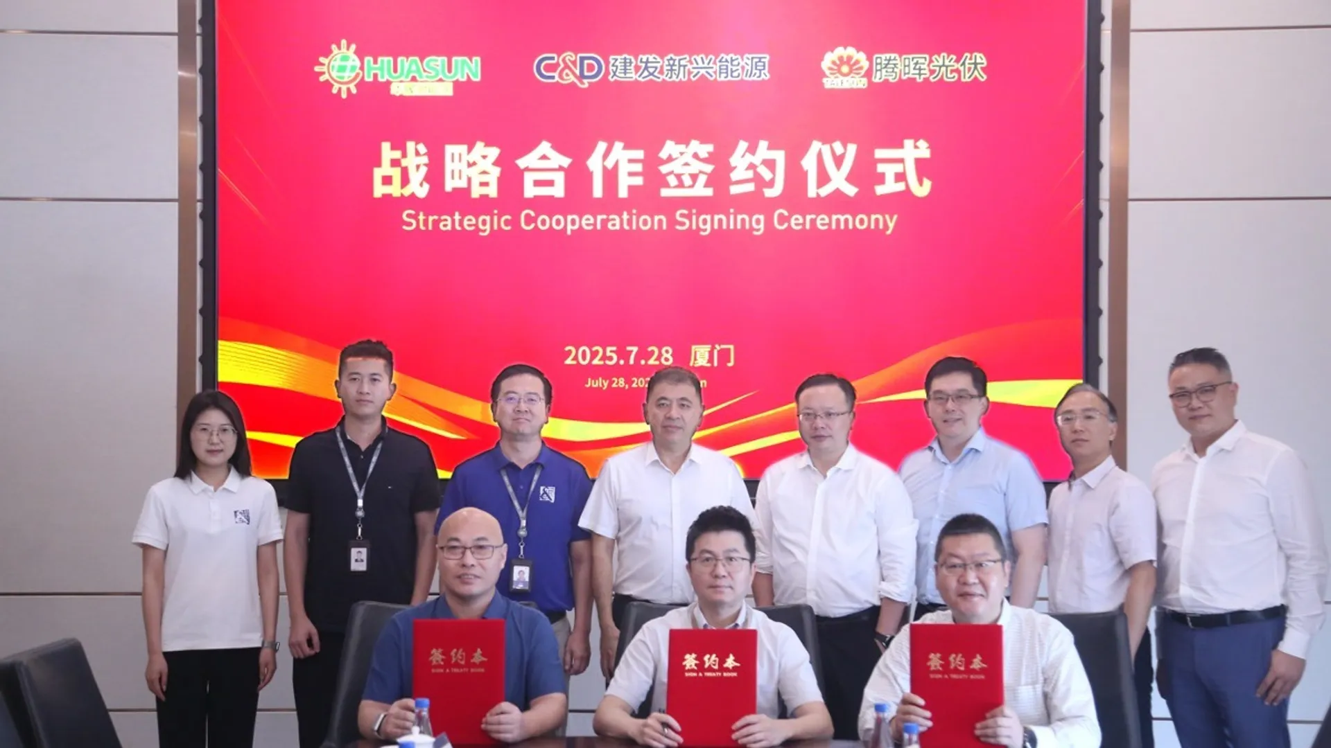 Huasun has contributed Himalaya, Everest, and Kunlun HJT modules for international downstream deployment by Talesun.