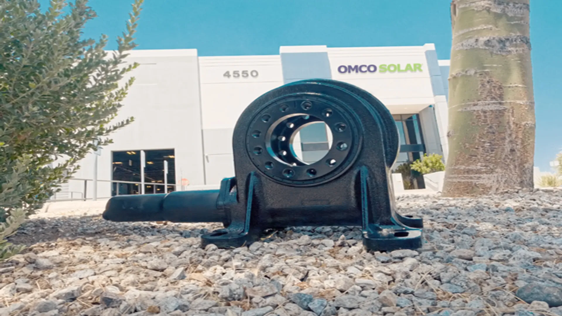 OMCO Solar has begun nationwide deployments of 100 % U.S.-built tracker systems using Kinematics drives and motors.