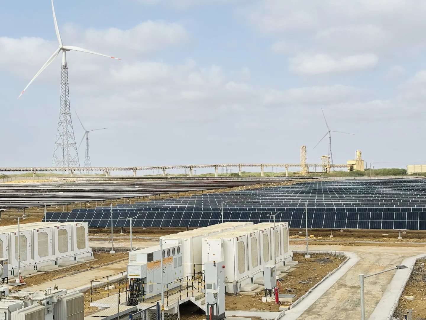 The 7.5 MW RTC renewable facility at Sewagram has combined solar, wind, and storage to meet UltraTech Cement’s continuous energy demand.