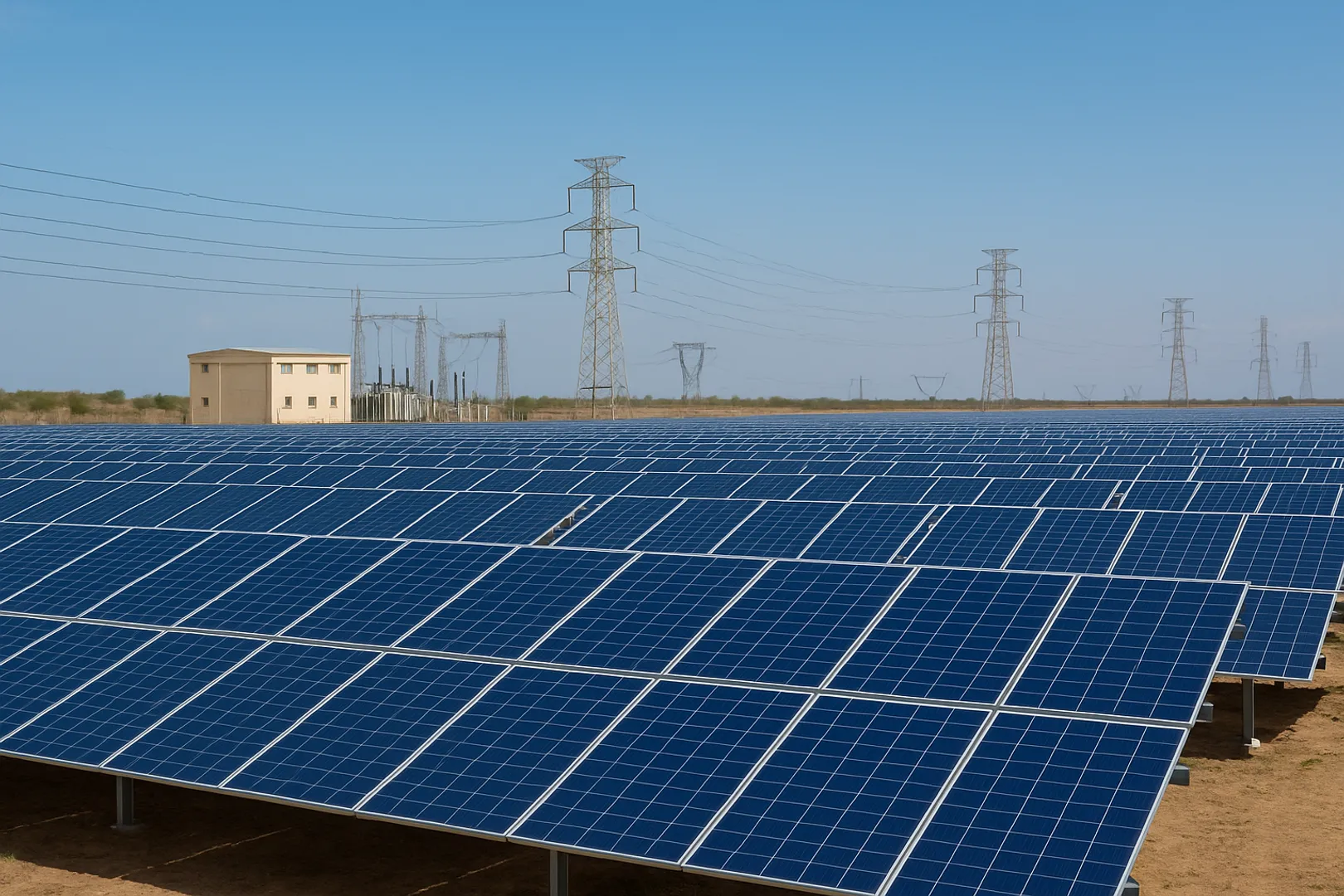 The project has included substation and transmission line works along with two years of O&M.