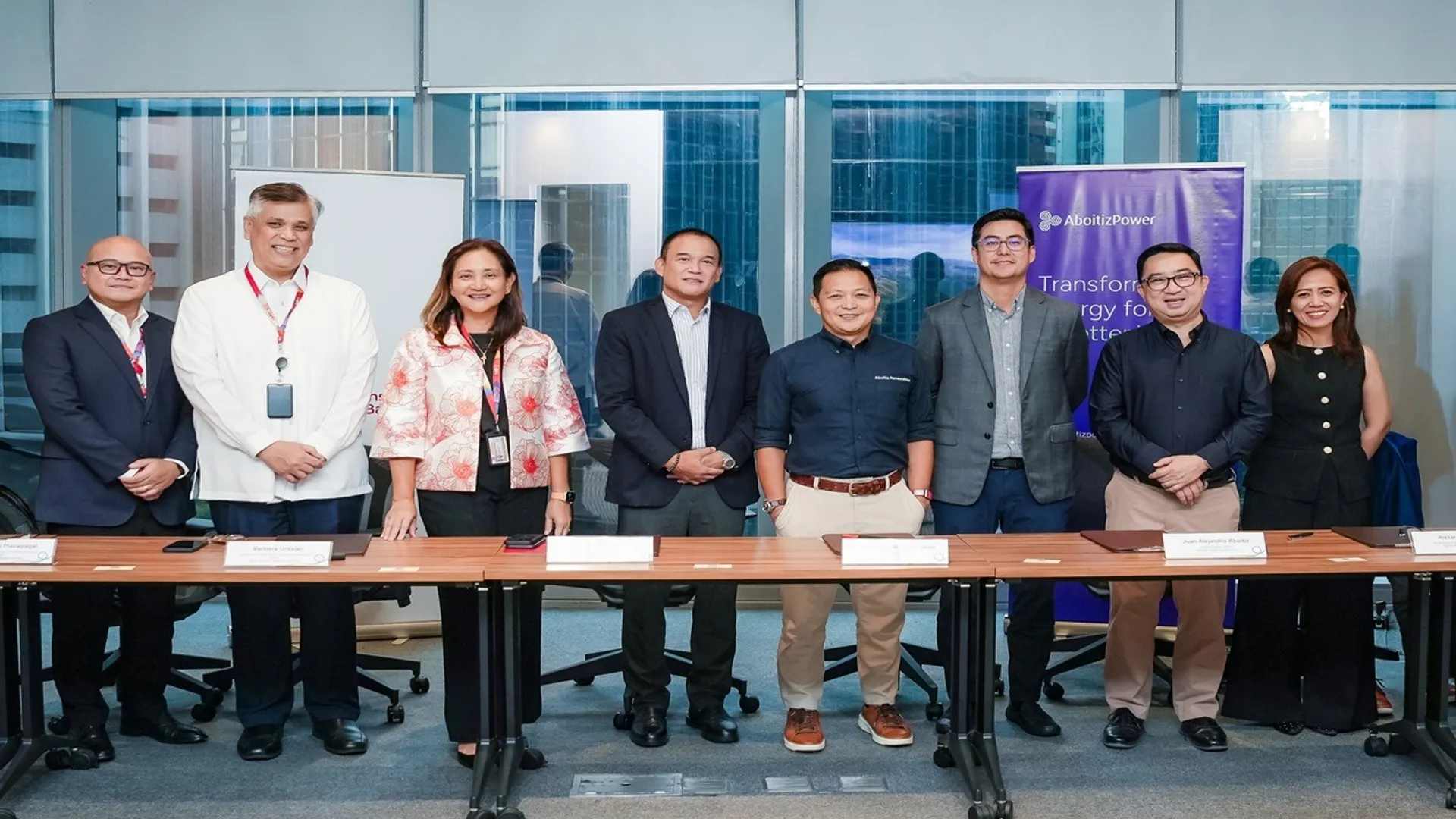 Aboitiz Renewables secured P7.4-B financing from BPI for its 221 MWp Olongapo solar project, nearing completion in Zambales.