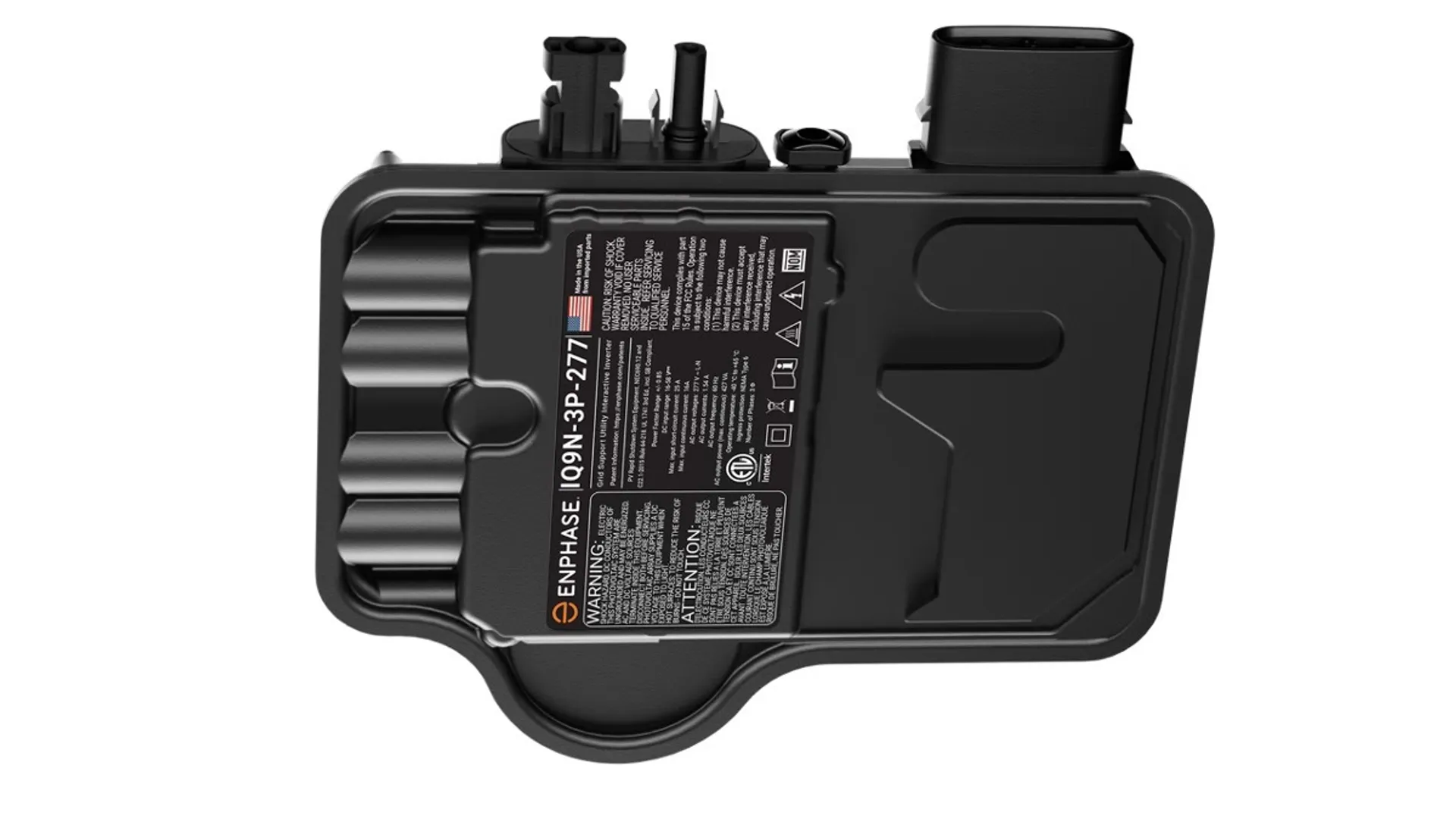 IQ9N-3P has used gallium nitride technology to achieve 97.5% efficiency and simplified three-phase system integration.