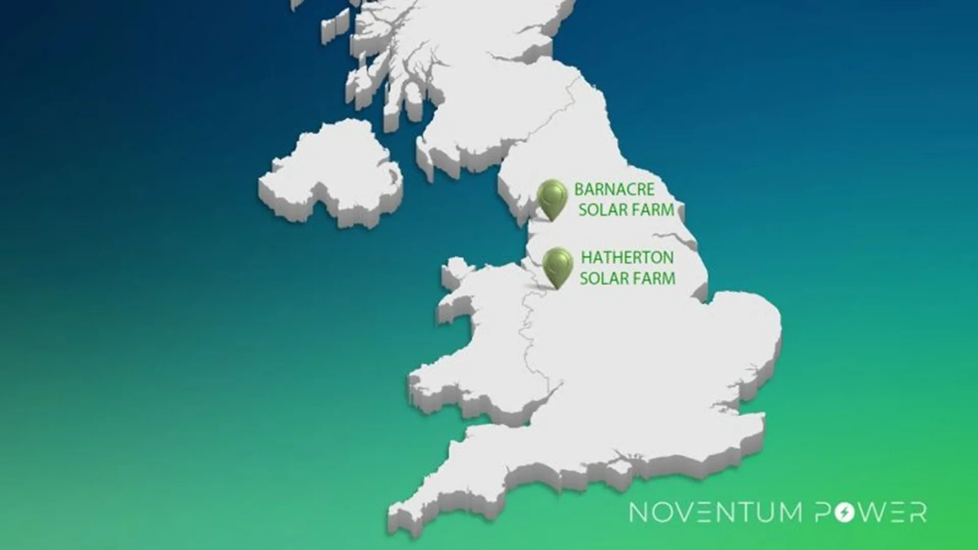 Barnacre and Hatherton solar farms have been planned to power 17,000 homes each year in the UK.
