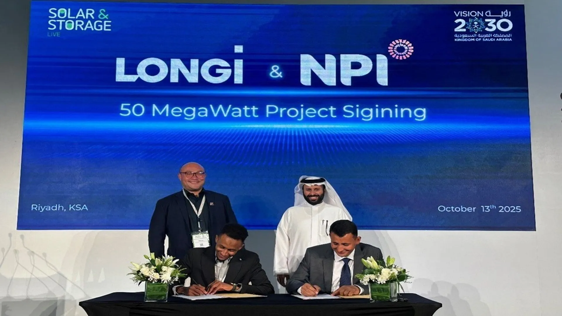 LONGi’s partnerships in Saudi Arabia will expand solar energy capacity with key projects from rooftops to utility-scale installations.
