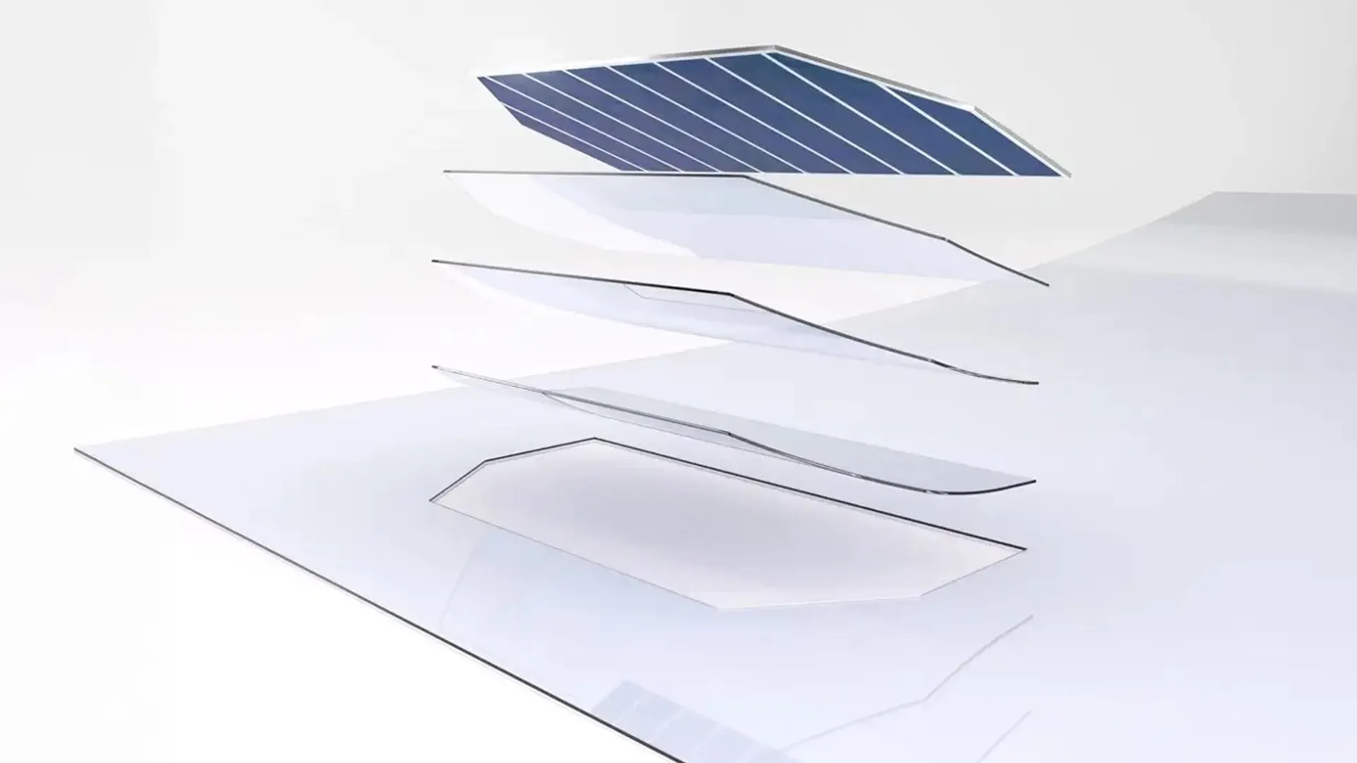 The cover glass has been engineered for radiation resistance in long-duration space missions.