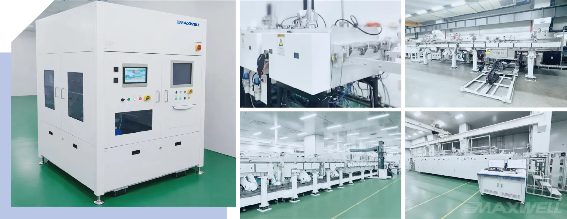 Suzhou Maxwell’s full-line solution integrated vacuum, printing, and ALD technologies for automated large-size tandem cell manufacturing.