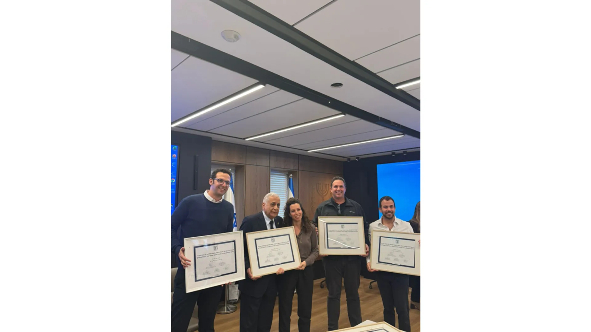 Construction was scheduled for Q1 2026 with costs estimated between ILS 573 million and ILS 603 million.