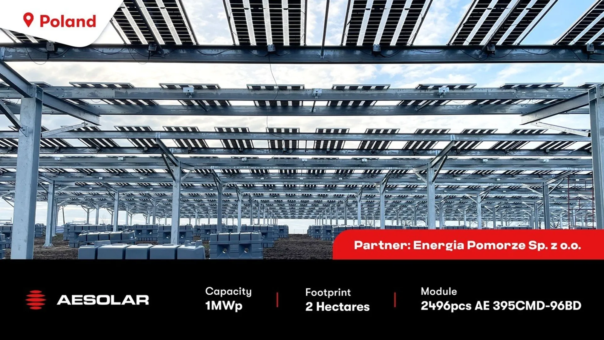 AESOLAR Terra E modules have supported dual crop cultivation and electricity production under monitored Polish conditions.