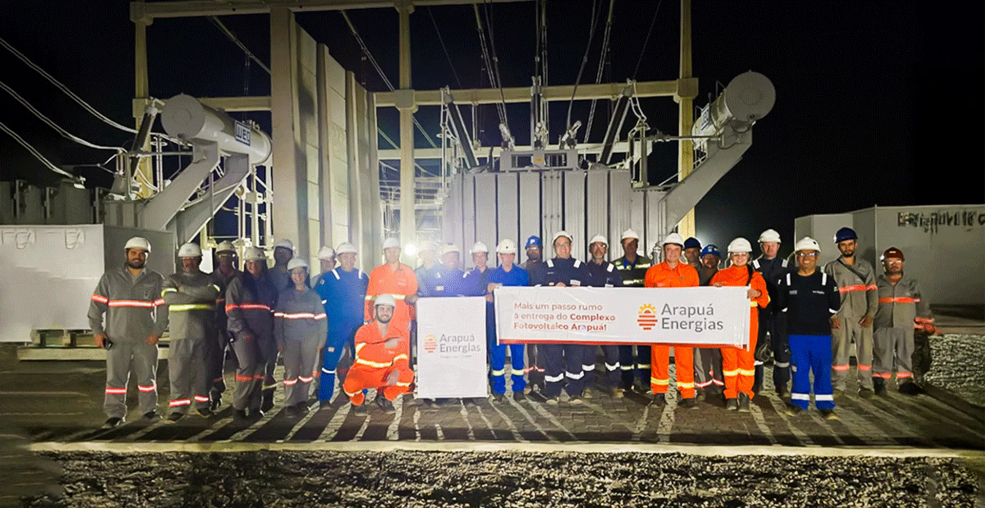 The 247 MW Arapuá solar facility has completed integrated electrical tests, with commissioning scheduled for first quarter of 2026.