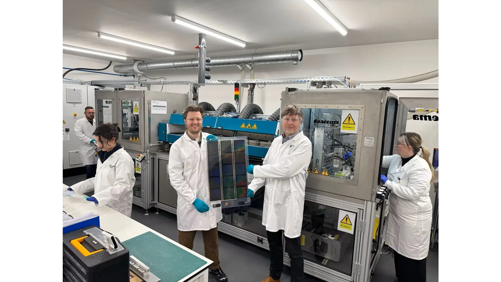 AI-IMPACT has enabled Power Roll and Swansea University testing reviews using roll-to-roll perovskite samples.