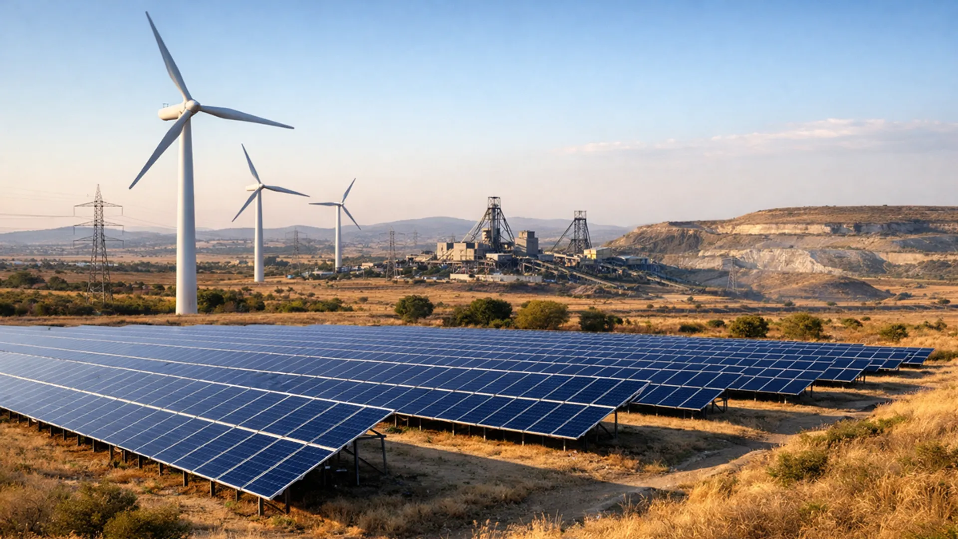 Etana Energy will supply 220 MW of wheeled solar and wind power annually to Sibanye-Stillwater from late 2027.