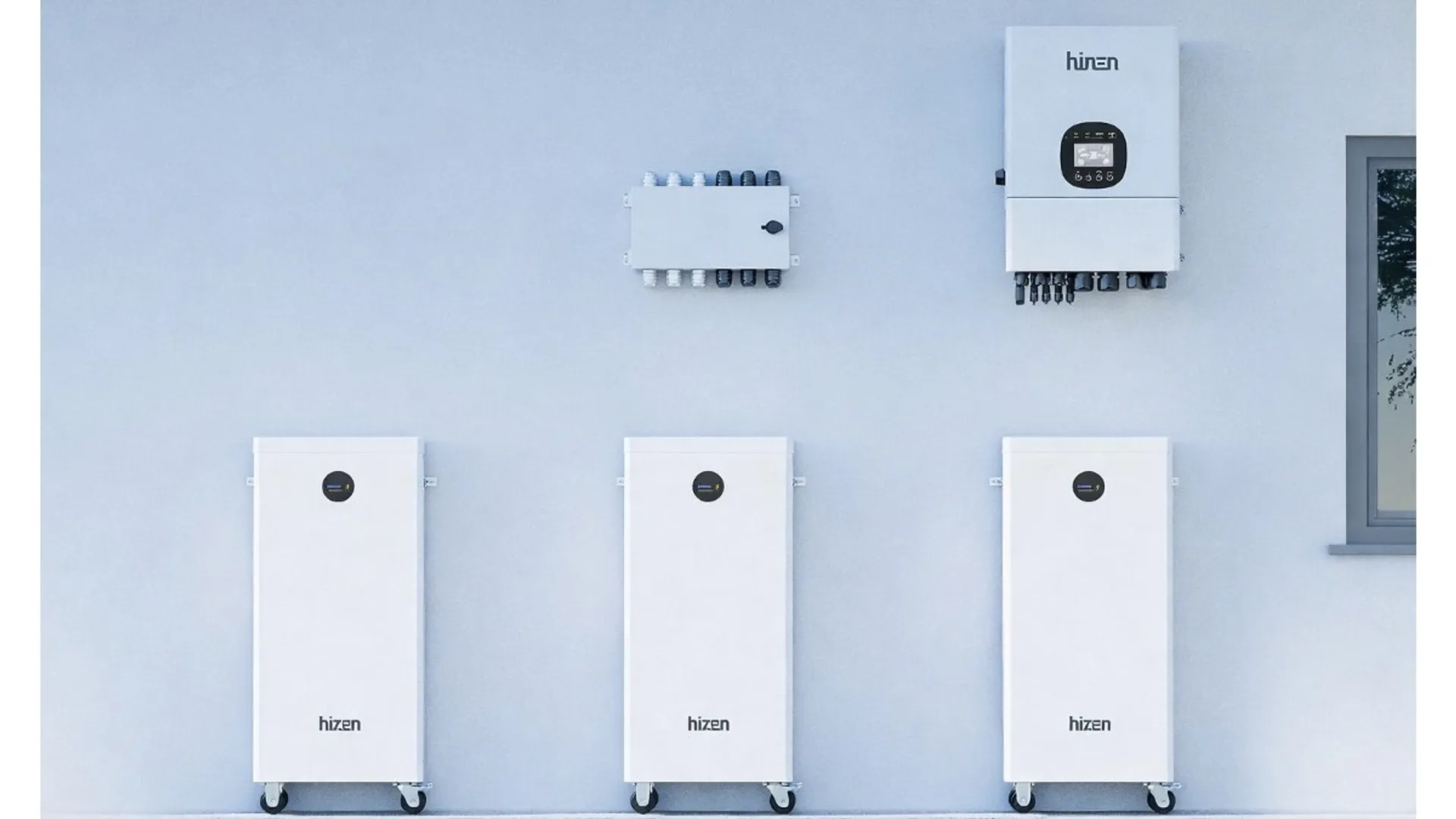 The inverter includes three independent MPPTs and supports 150% oversized PV input capacity up to 22.5 kW.