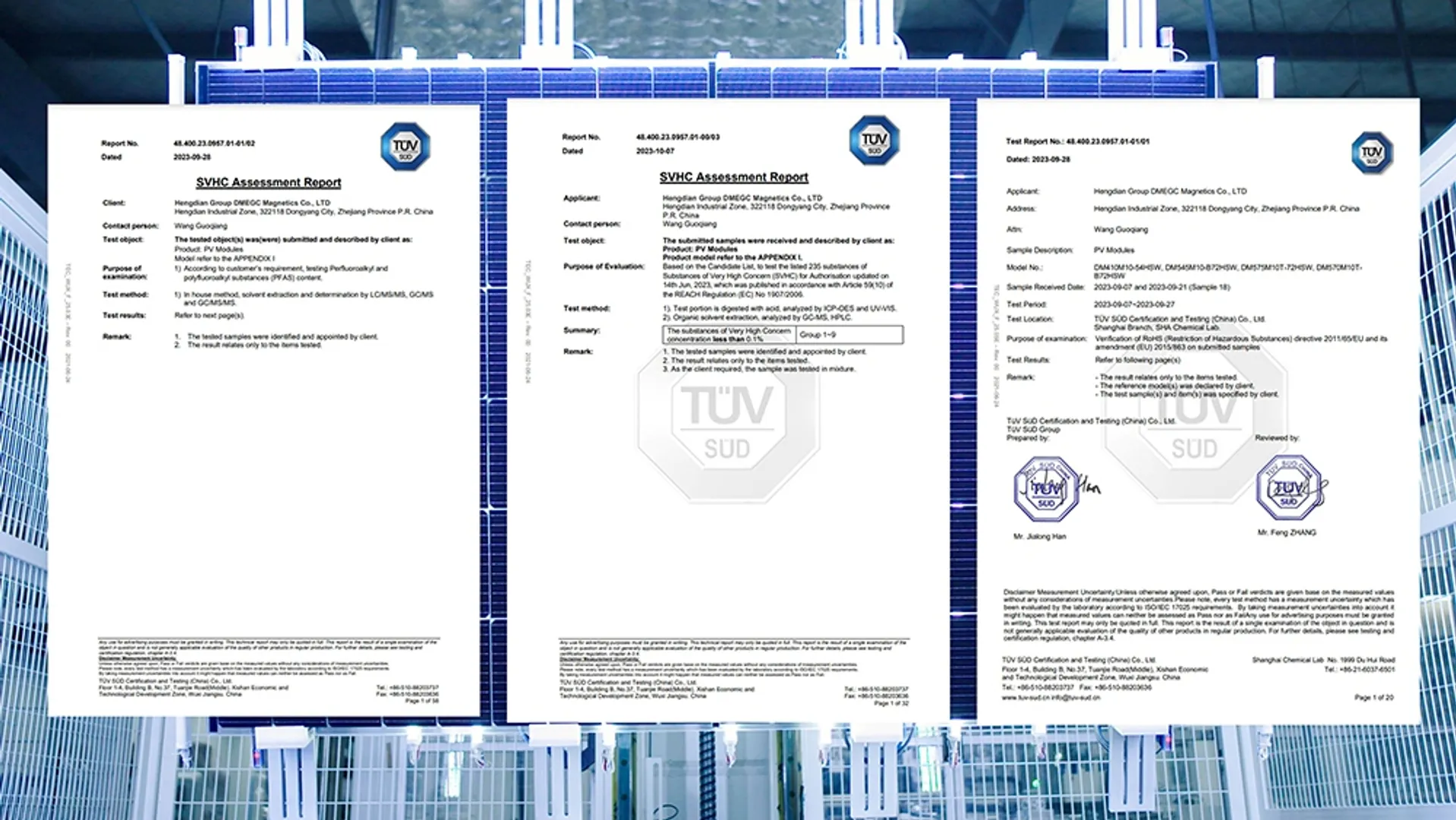 DMEGC Solar's proactive step in module manufacturing