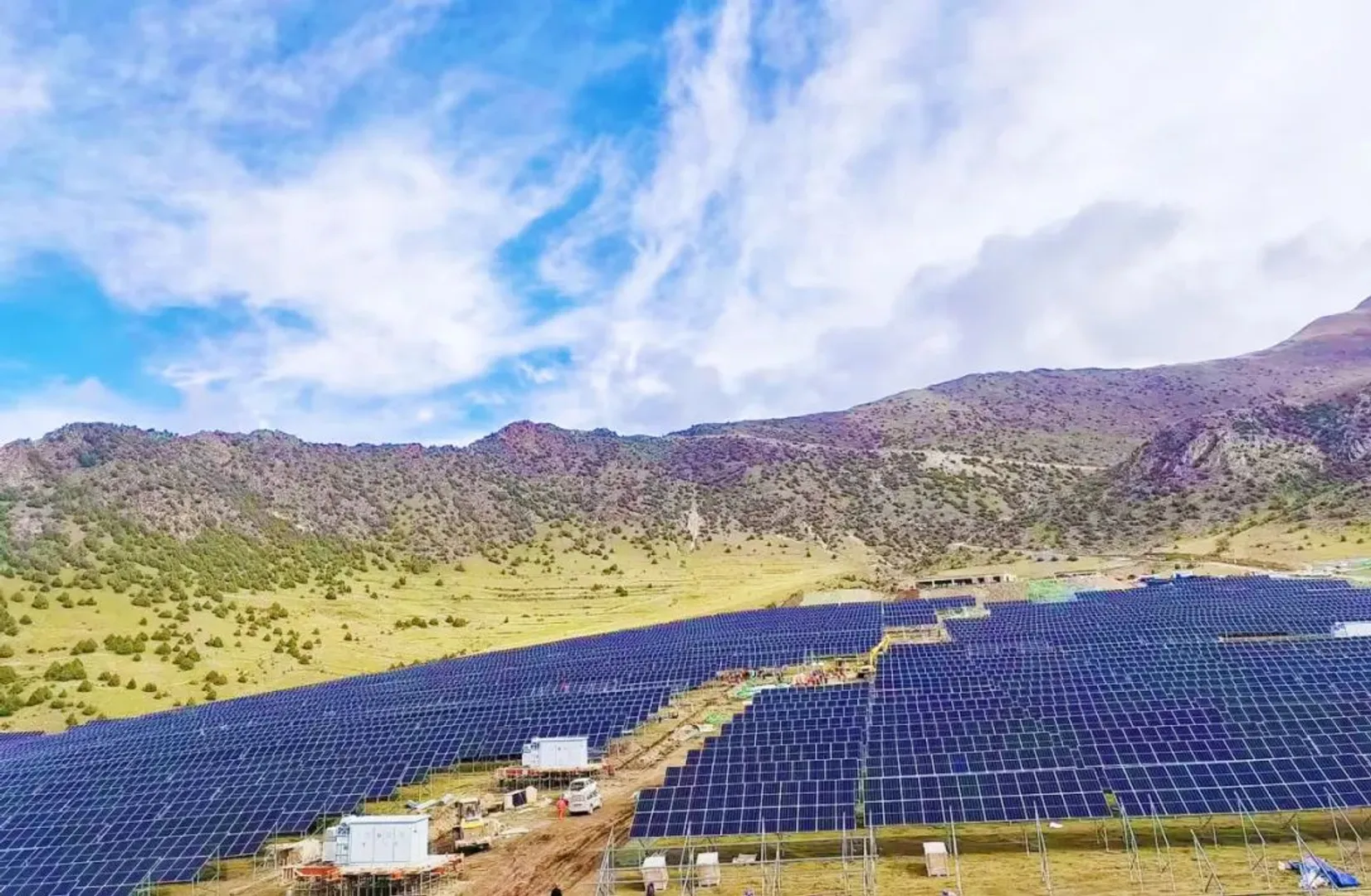 Tibet Investment Group's PV project lights up Rewa
