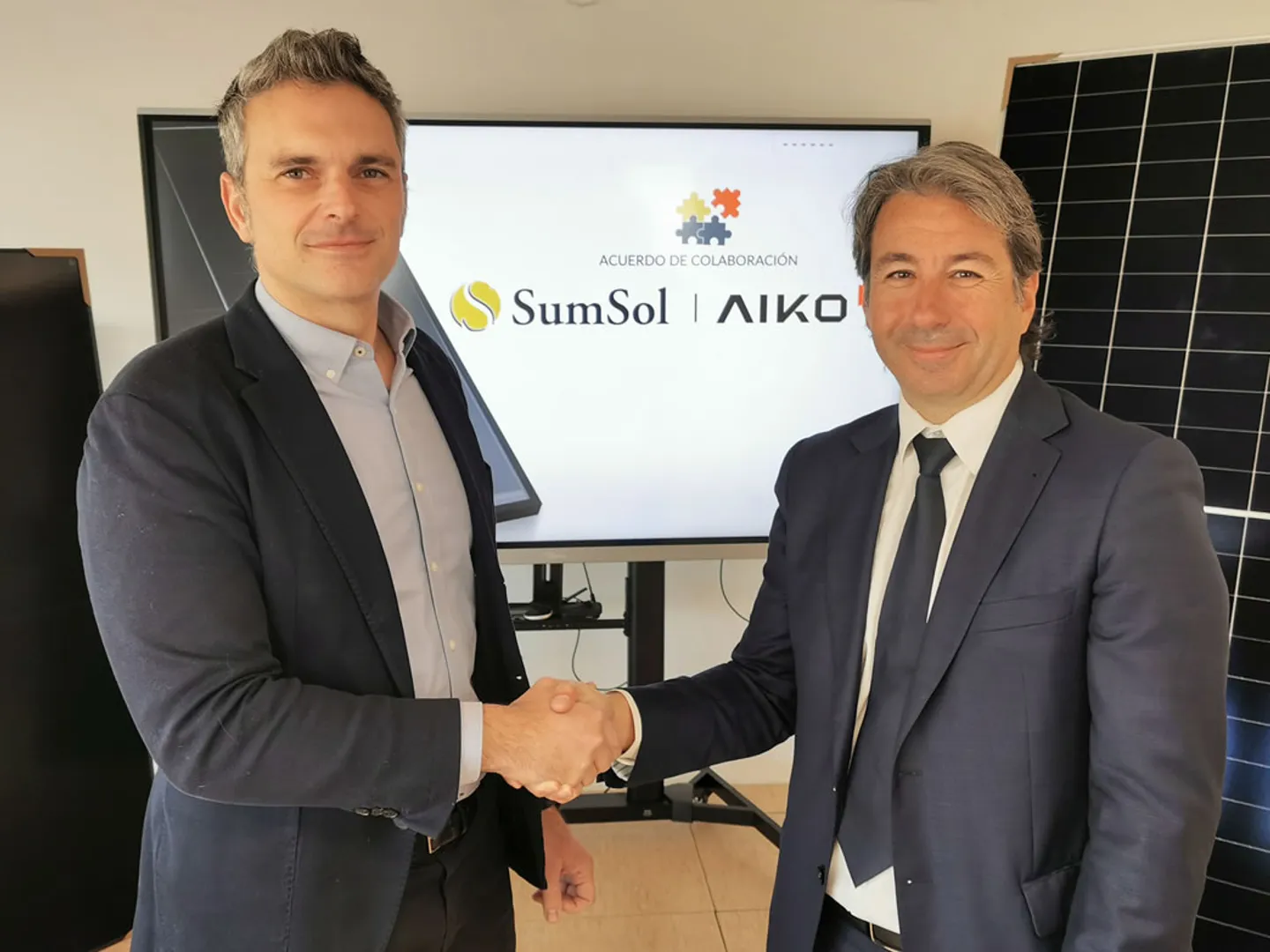 AIKO partners with SumSol for PV distribution in Spain