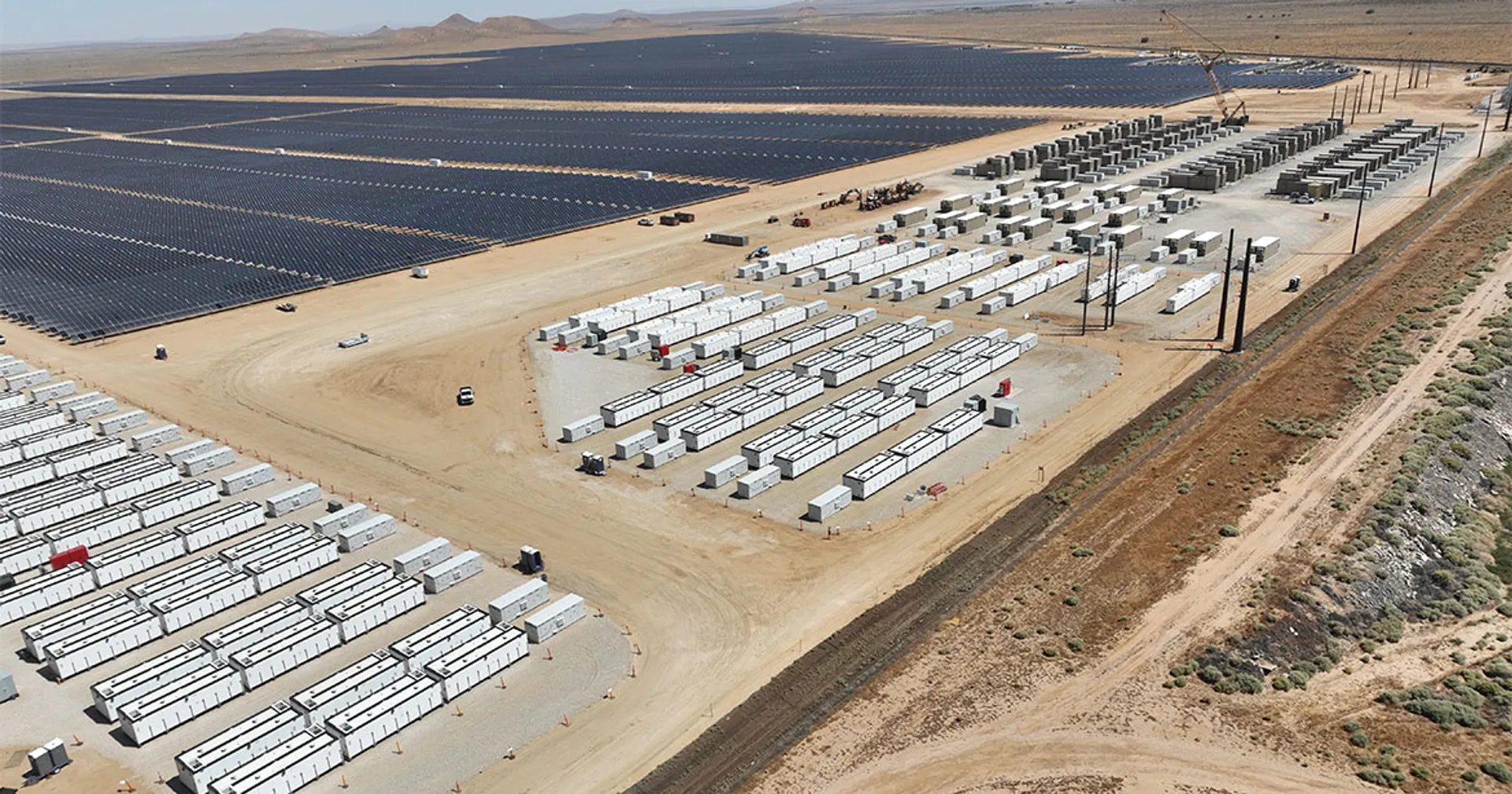 Largest solar plus energy storage project in US online