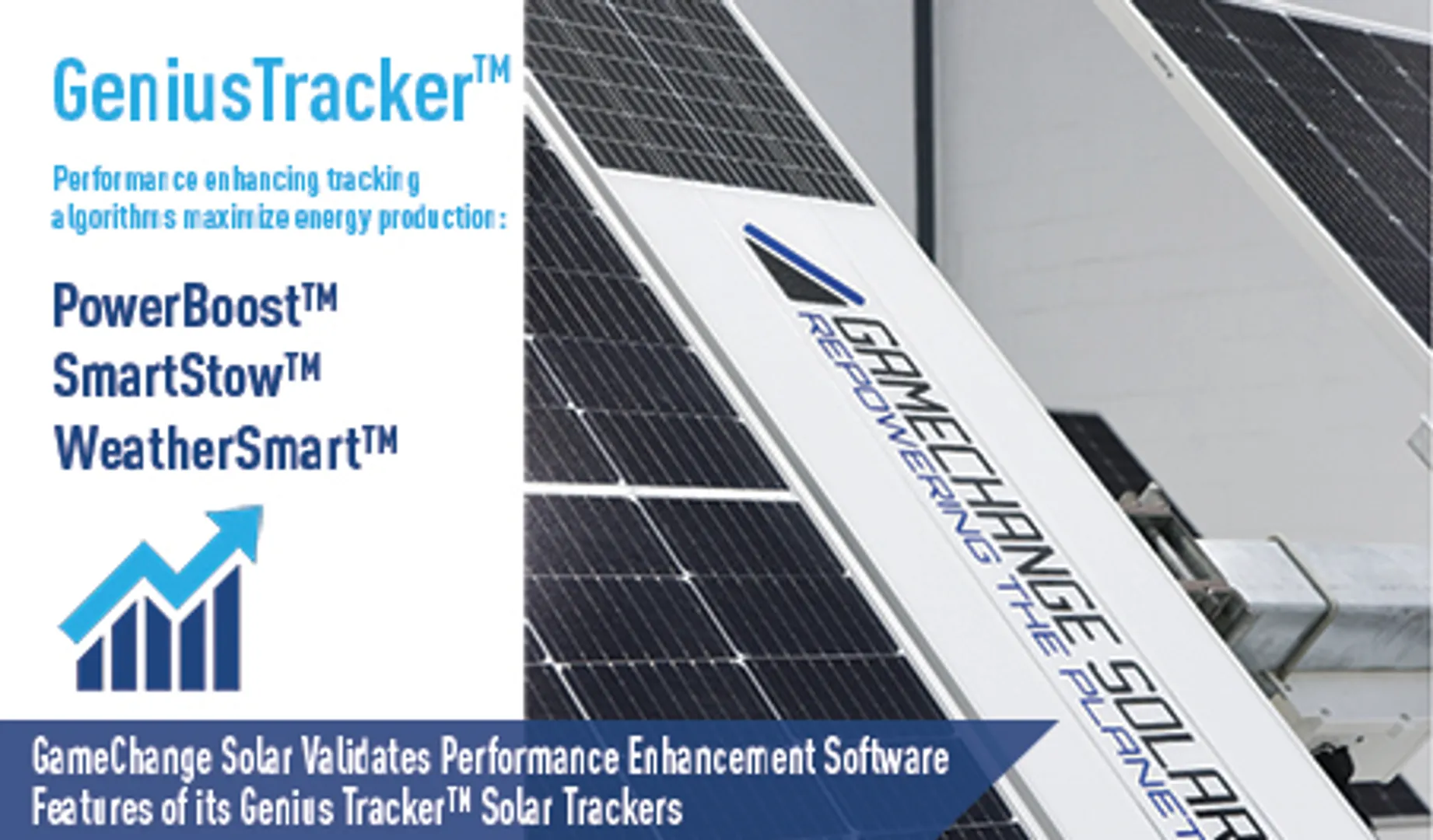 Enertis validates GameChange Solar's Genius Tracker