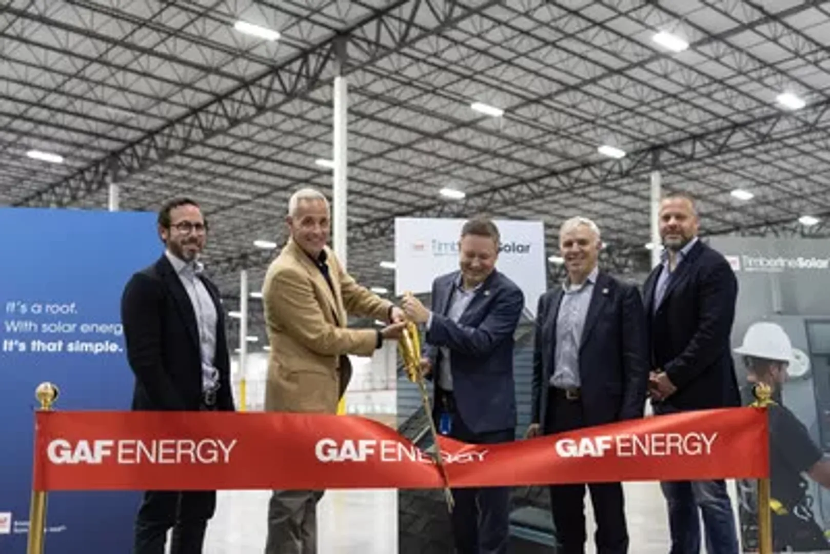 GAF Energy inaugurates Timberline solar manufacturing facility in Texas