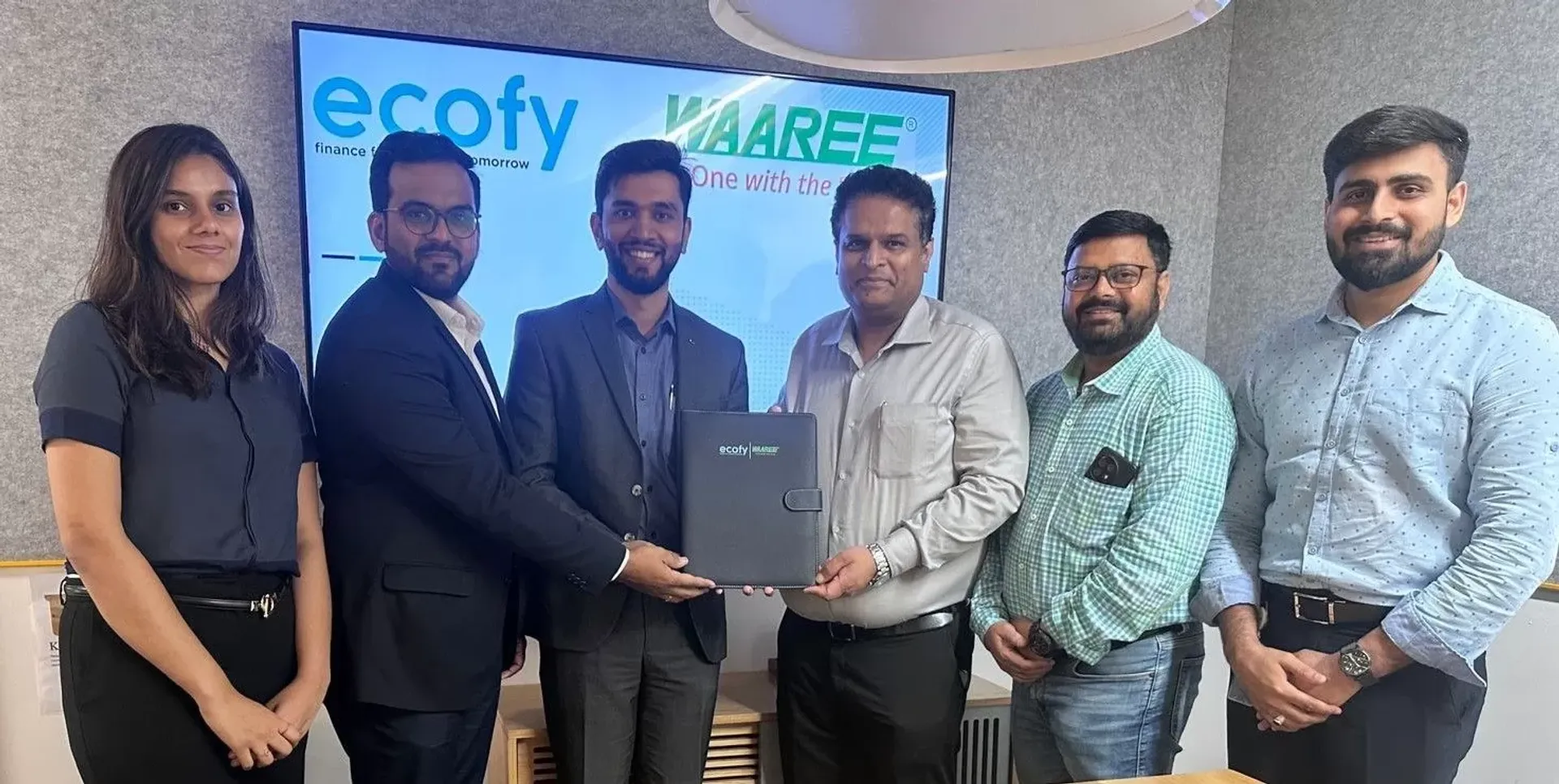 Waaree Energies collaborates with Ecofy for green finance
