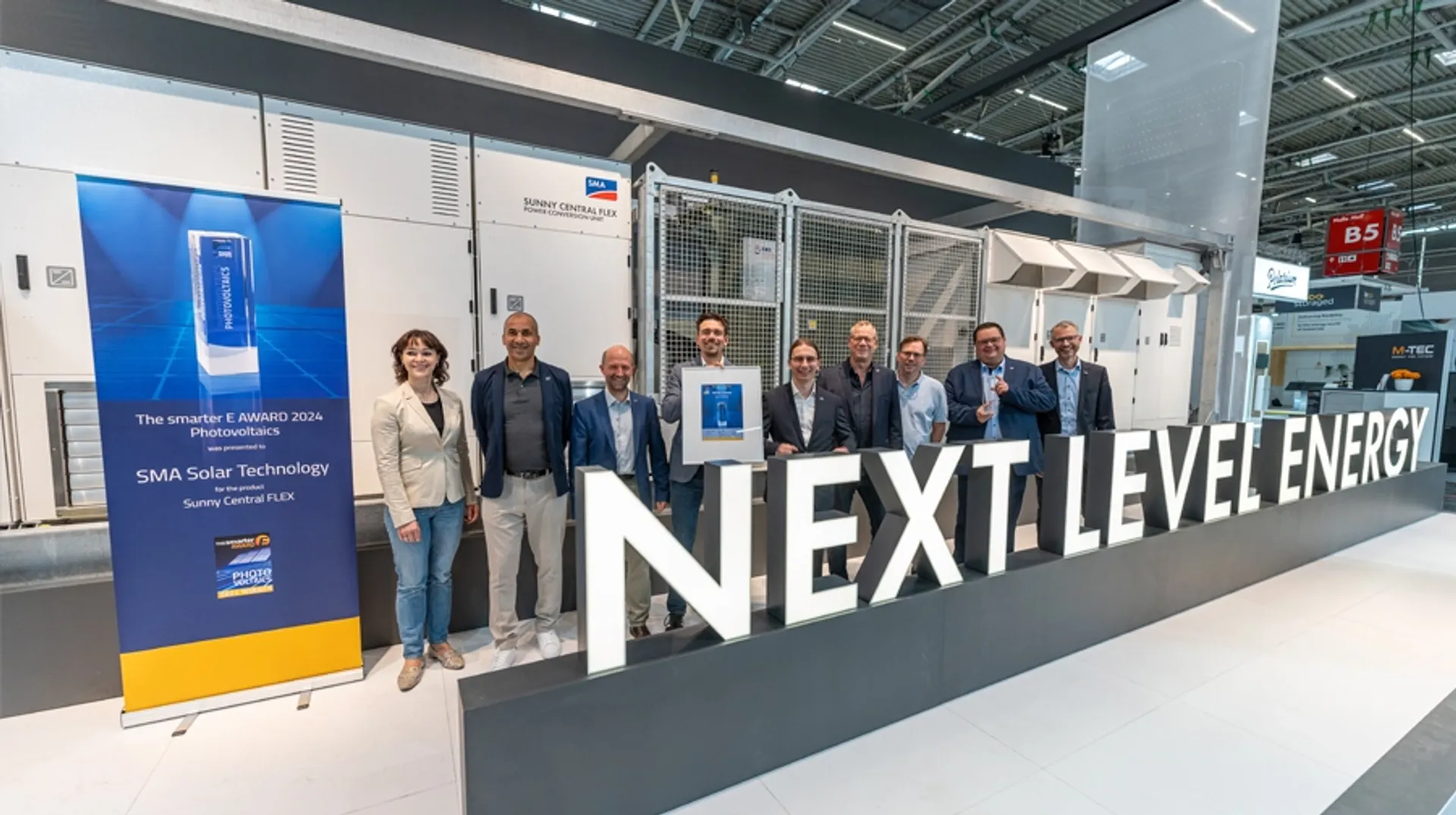 Sunny Central FLEX wins Smarter E Award