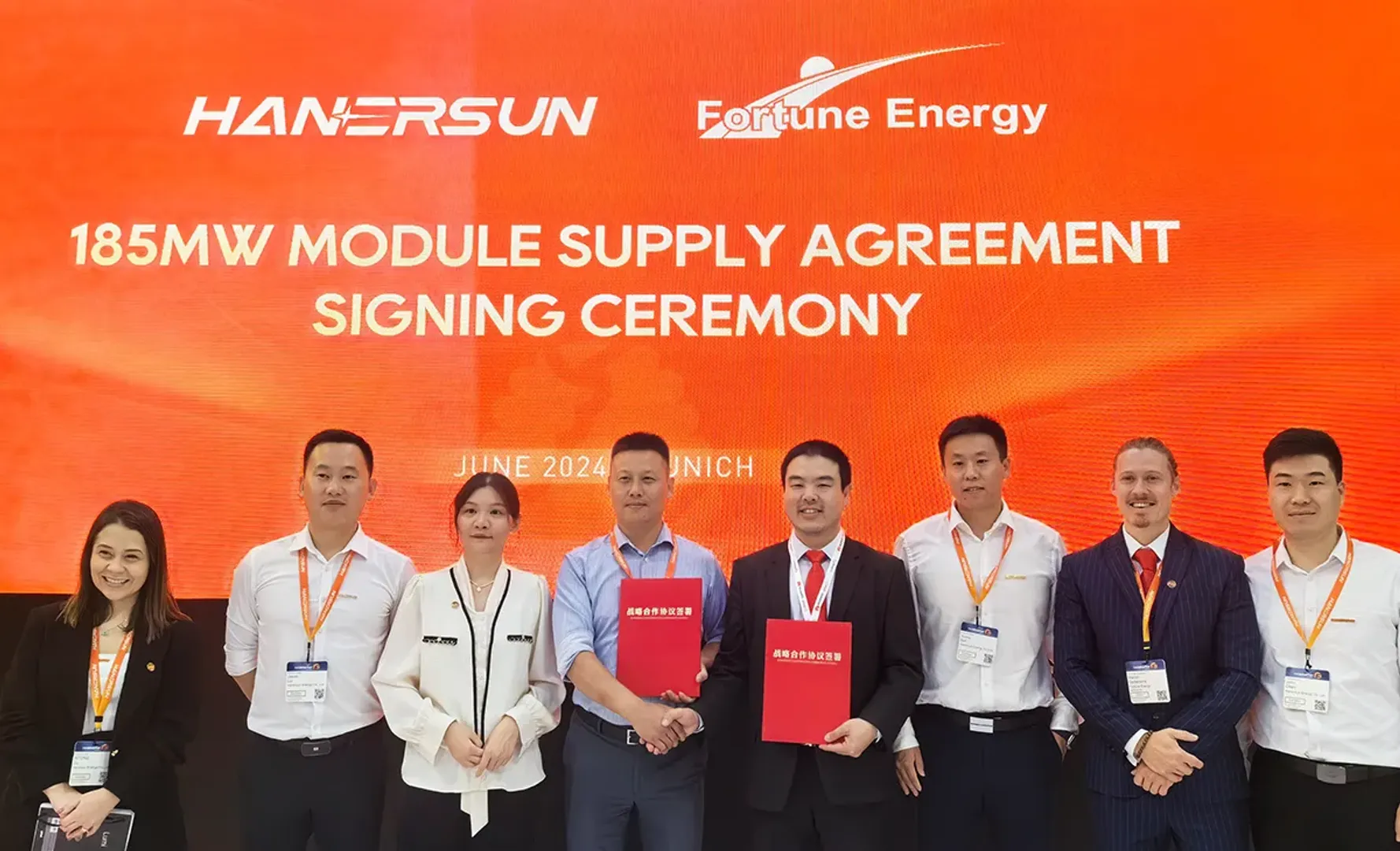 Hanersun partners with Fortune Energy