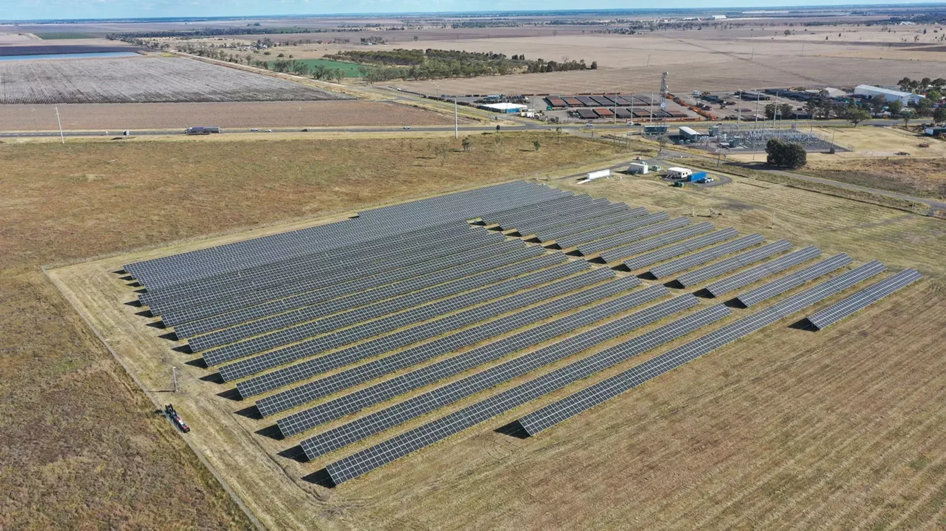 FRV's 5 MW hybrid PV battery project
