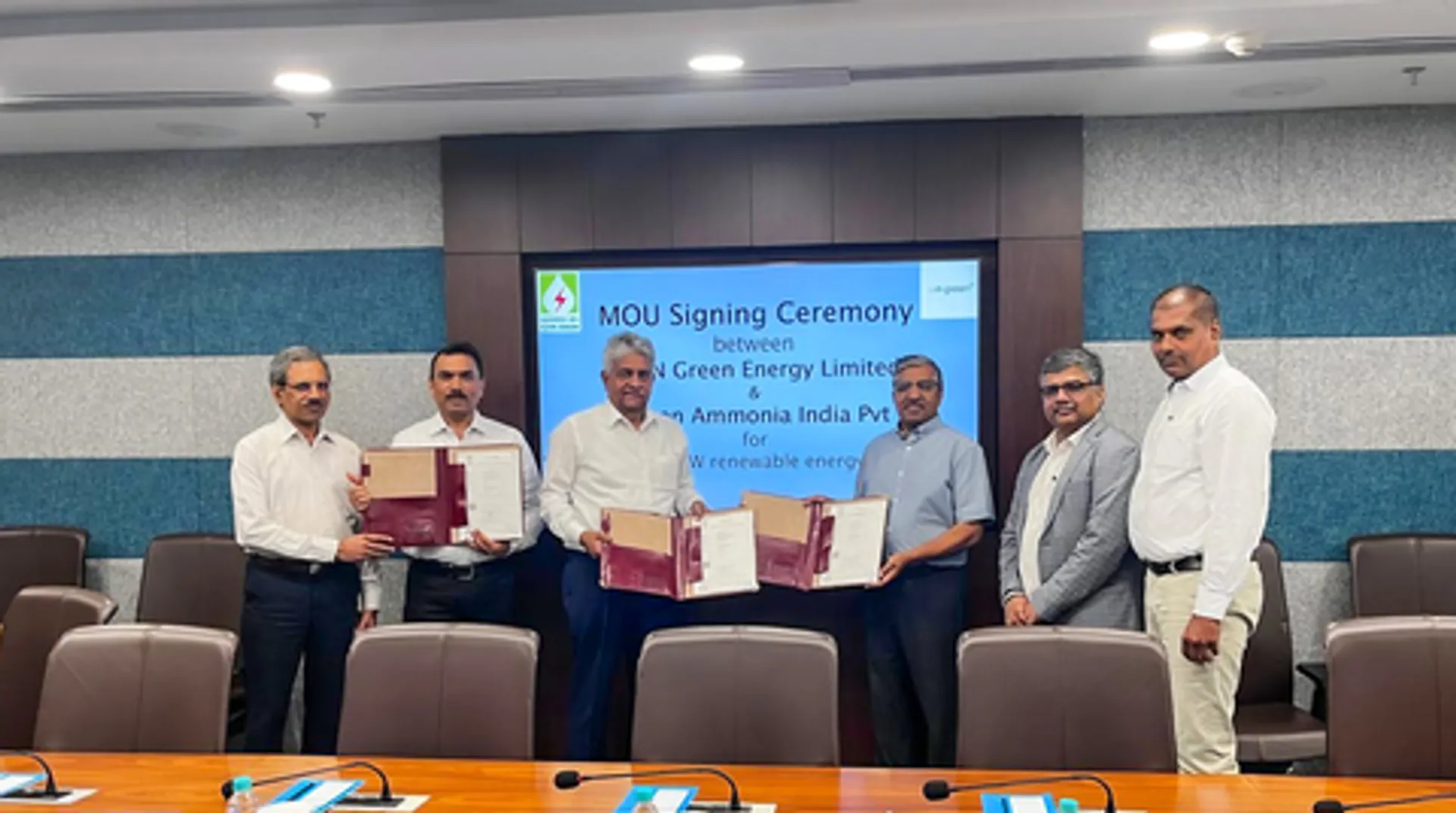AM Green, SGEL sign MoU for Green Ammonia facilities