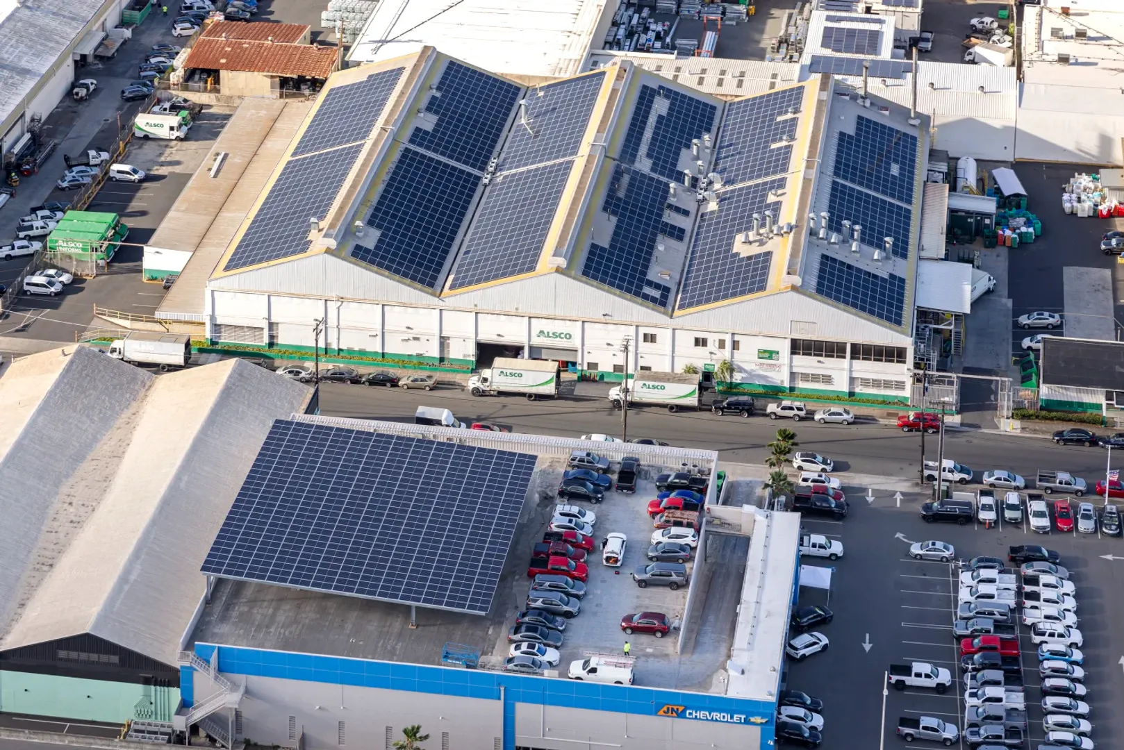 Hawaiʻi Unified completes Honolulu PV installation for Alsco Uniforms