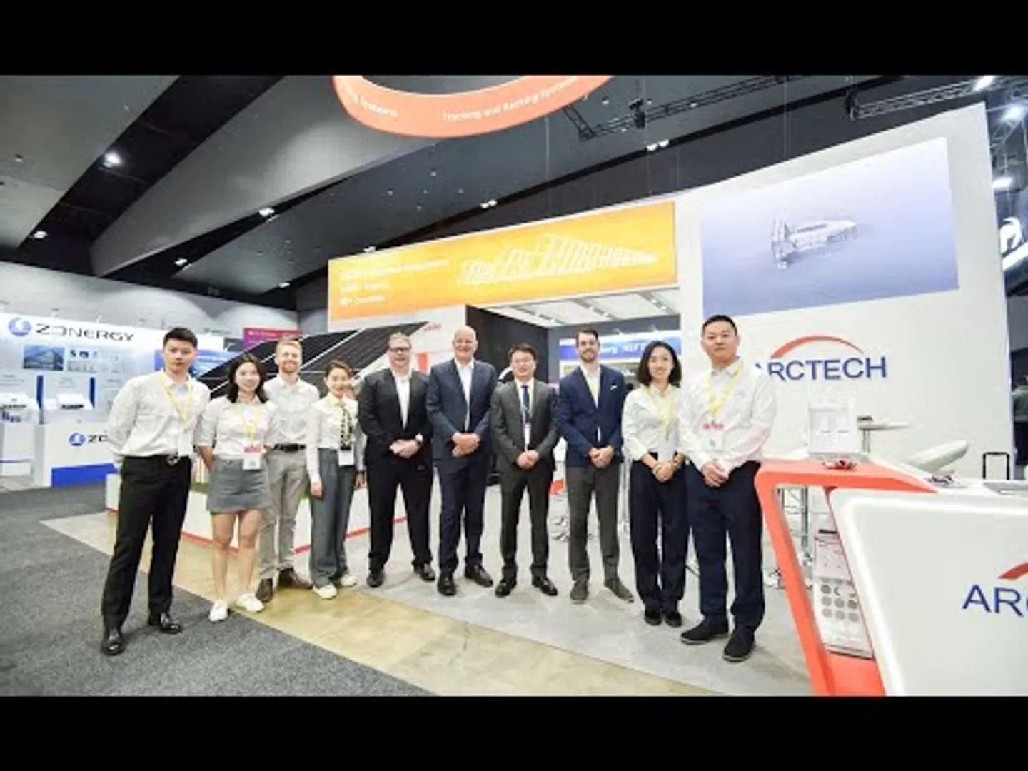 Arctech showcases solar tracker at All Energy 2024
