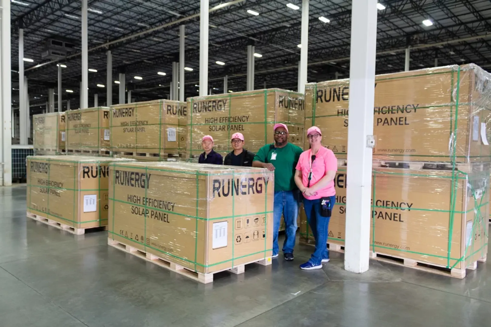 Runergy Alabama ships first solar modules from Huntsville