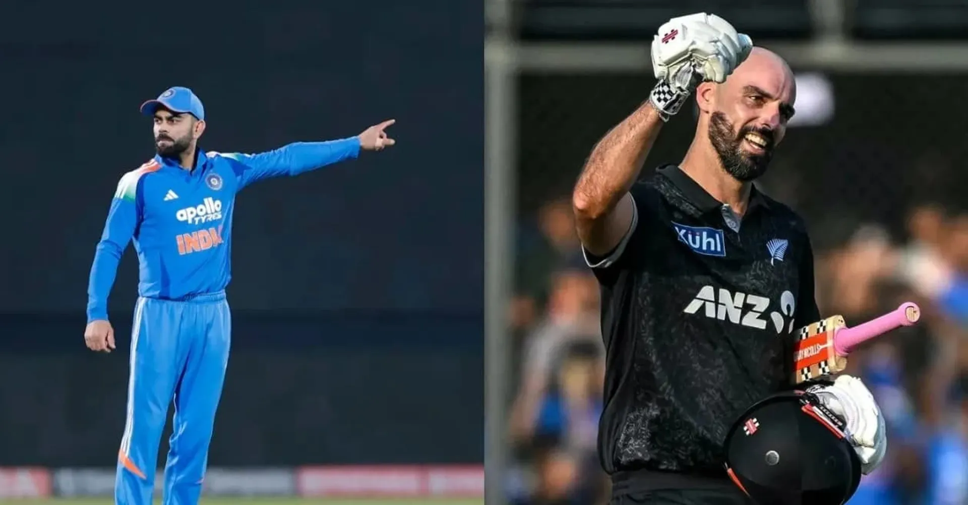 Virat-Kohli Daryl-Mitchell-regain-top-position-in-ICC-ODI-batting-rankings