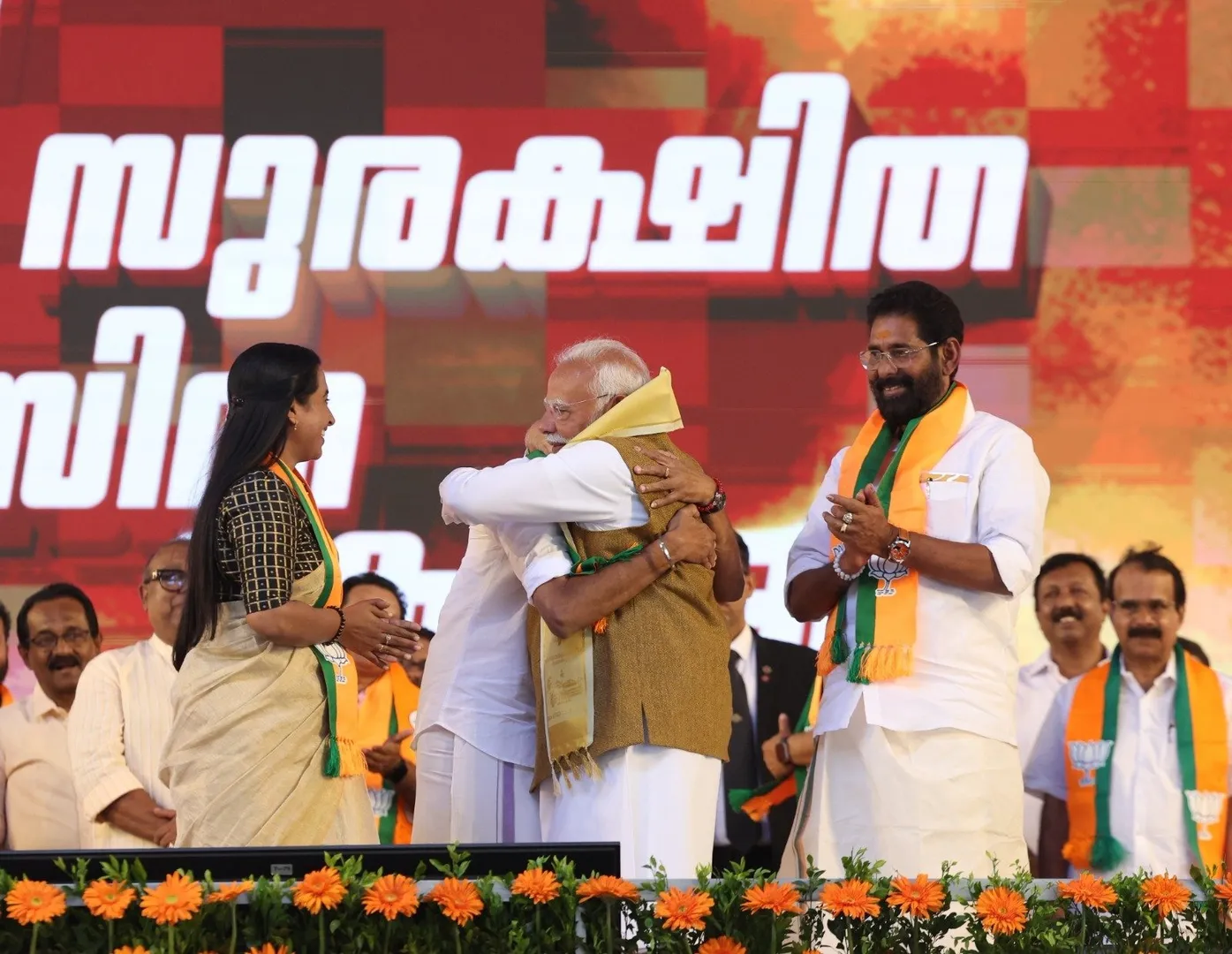 NARENDRA MODI IN KERALA