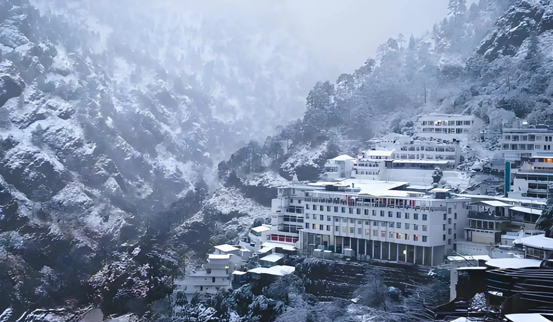 vaishno devi snowfall