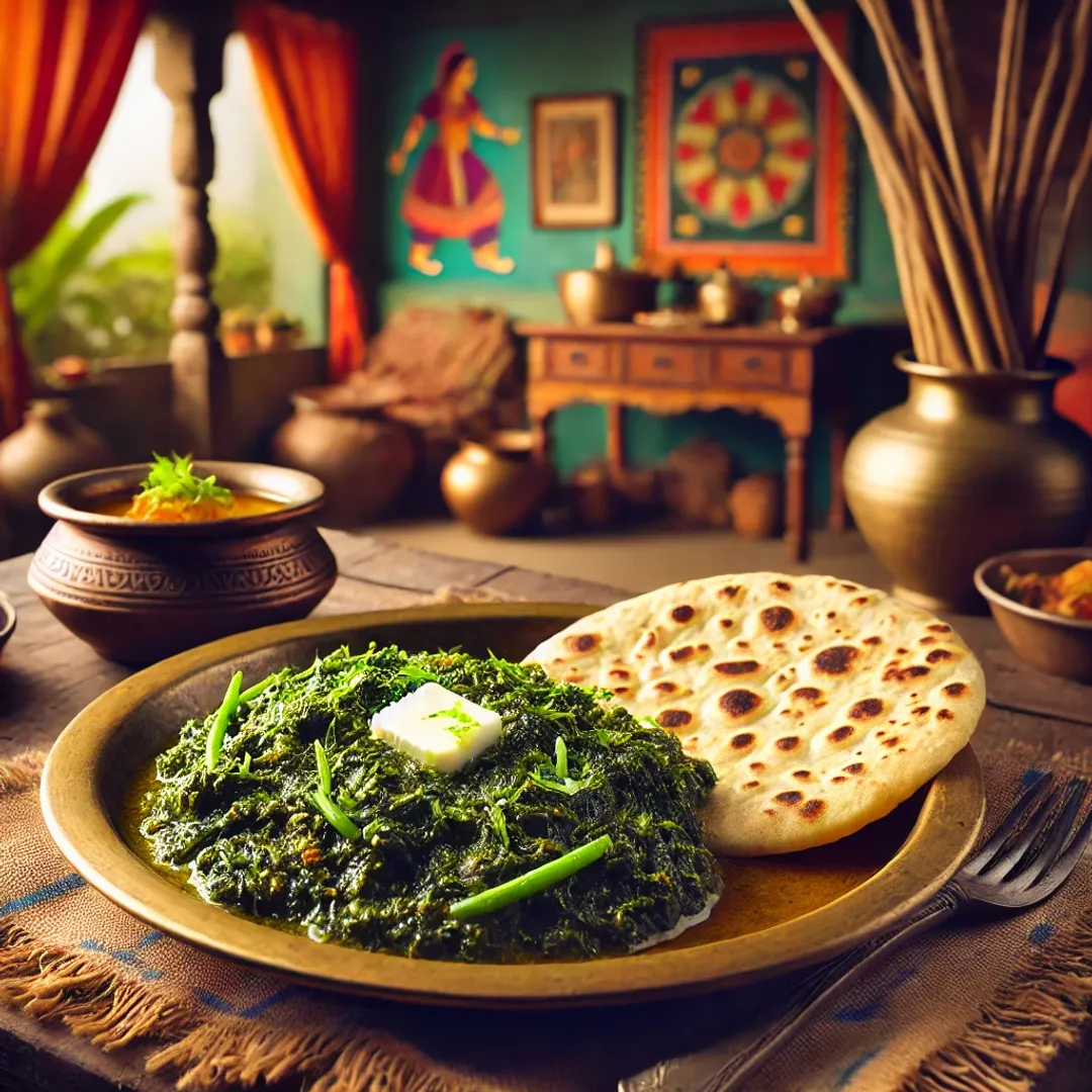 **Tags**: मक्की की रोटी, सरसों का साग, पंजाबी रेसिपी, सर्दी के मौसम में खाना, भारतीय व्यंजन, सर्दियों के लिए सेहतमंद, सर्दी में इम्यूनिटी, गुड़ और मूली का सलाद, पारंपरिक खाना, सर्दियों में पौष्टिक भोजन, हेल्दी डाइट, सर्दी में पोषण